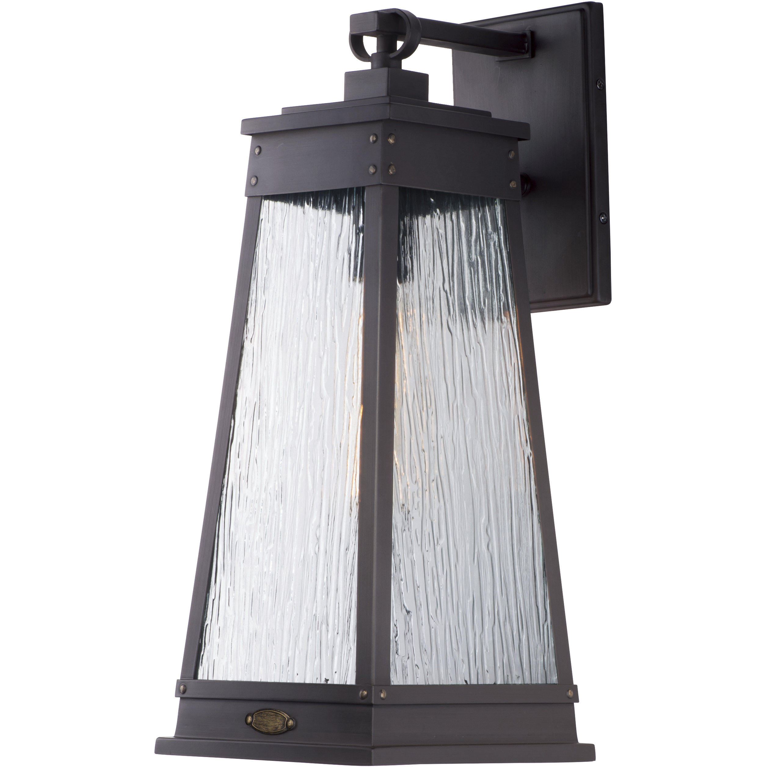 Schooner 1 Light 19.75 inch Olde Brass Outdoor Wall Mount