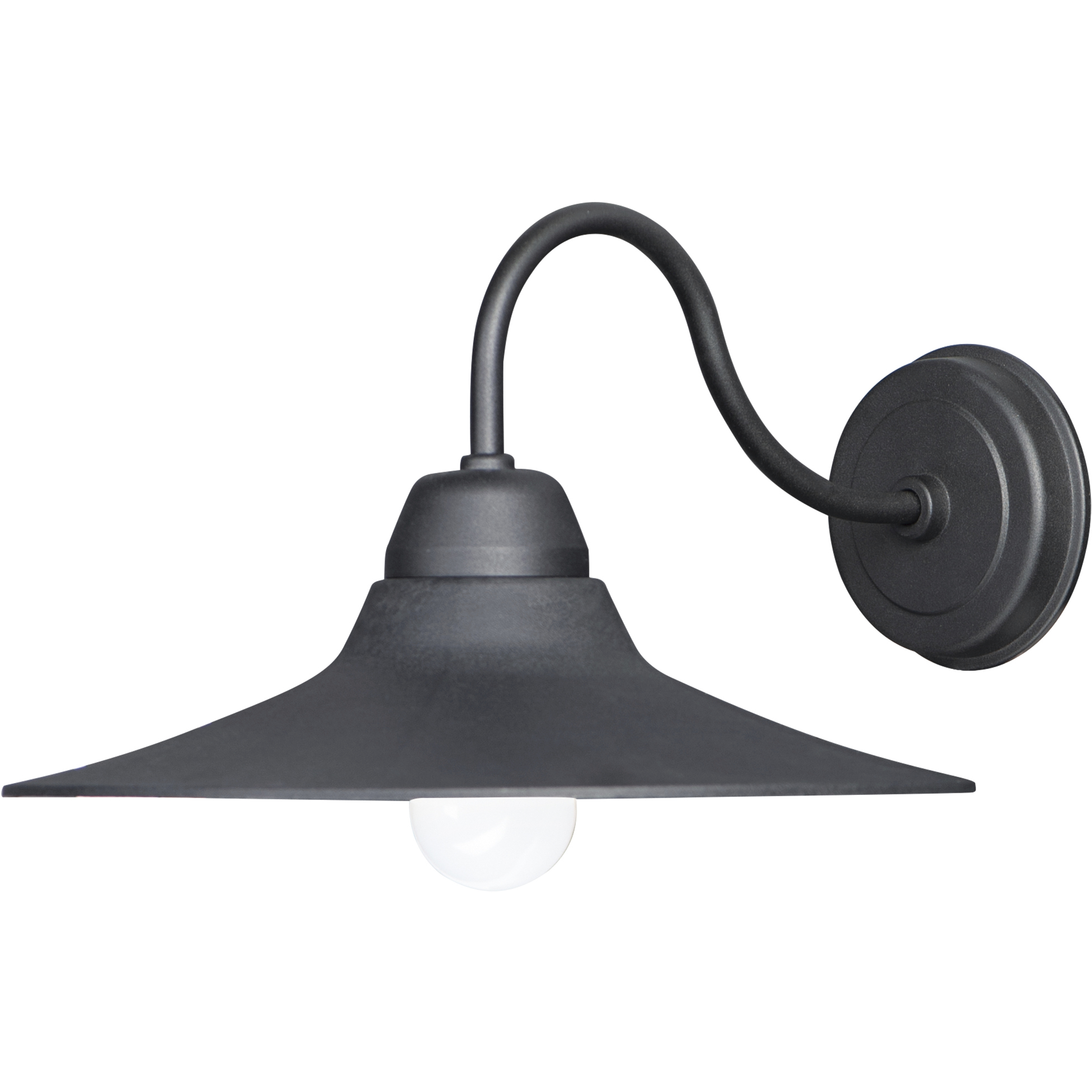 Dockside 1 Light 8.5 inch Black Outdoor Wall Mount