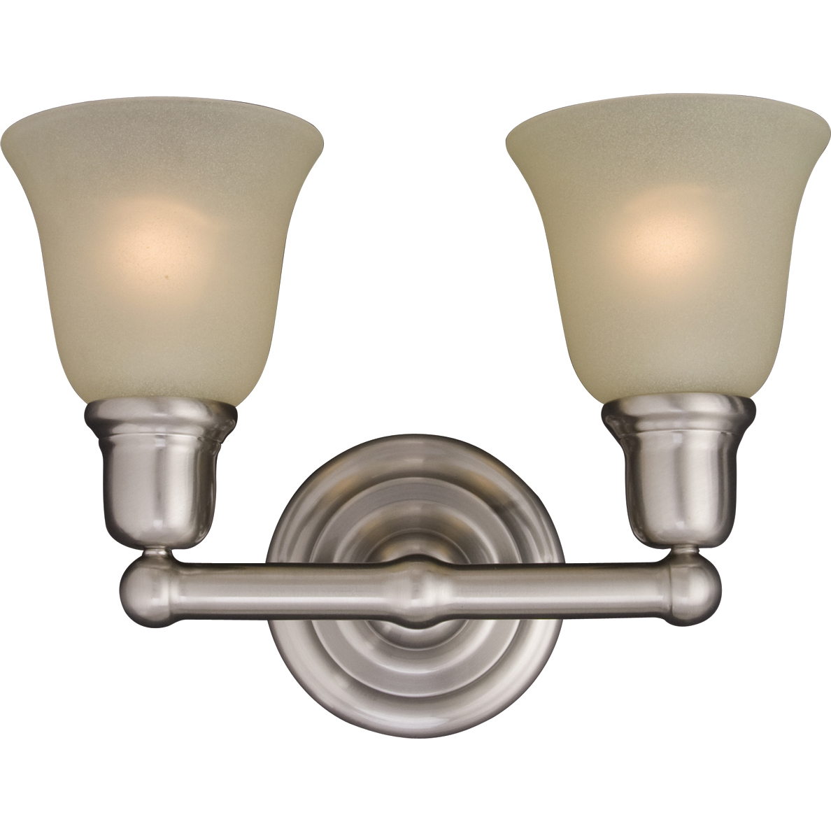 Bel Air 2 Light 15.5 inch Satin Nickel Bath Vanity Wall Light