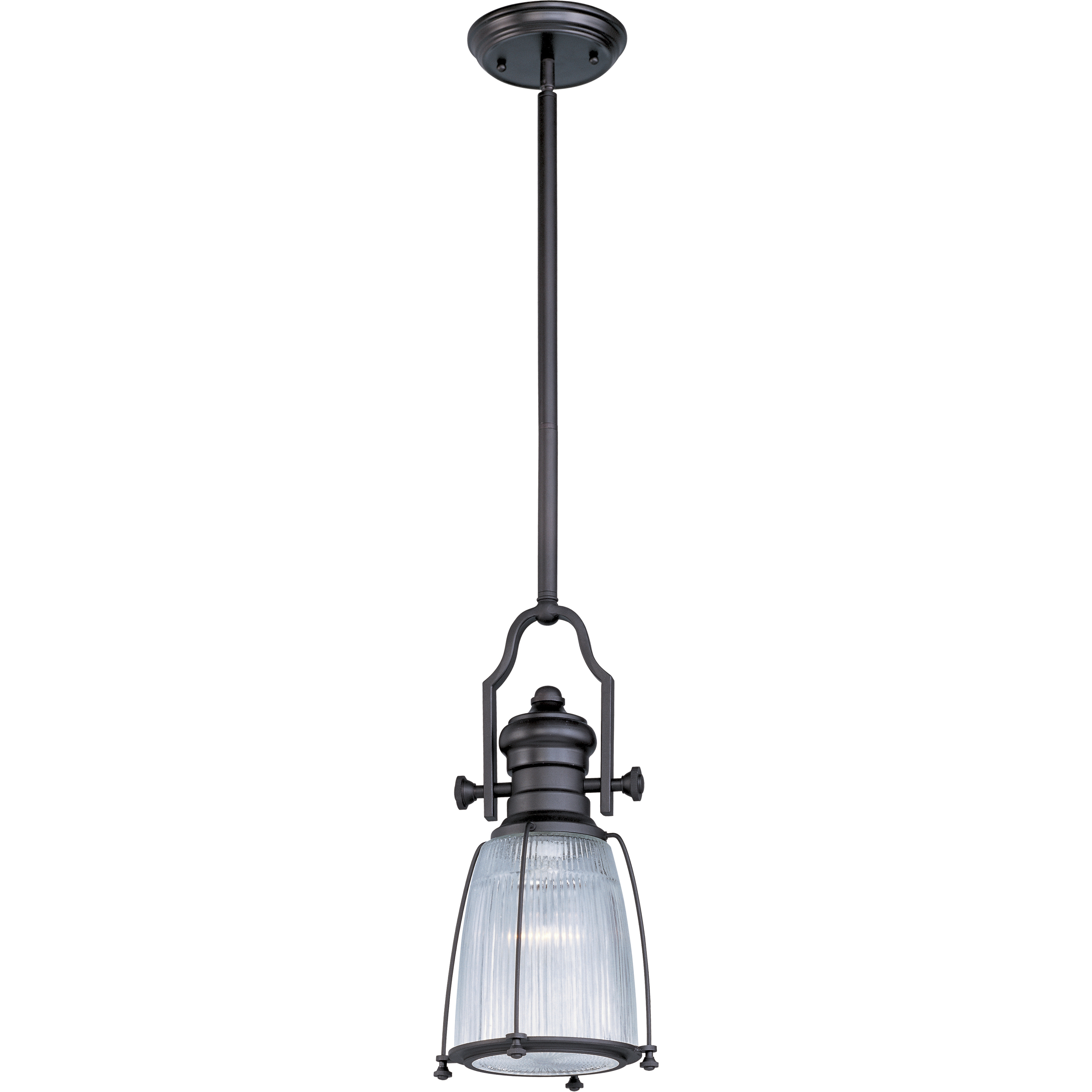 Hi-Bay LED 9 inch Bronze Single Pendant Ceiling Light