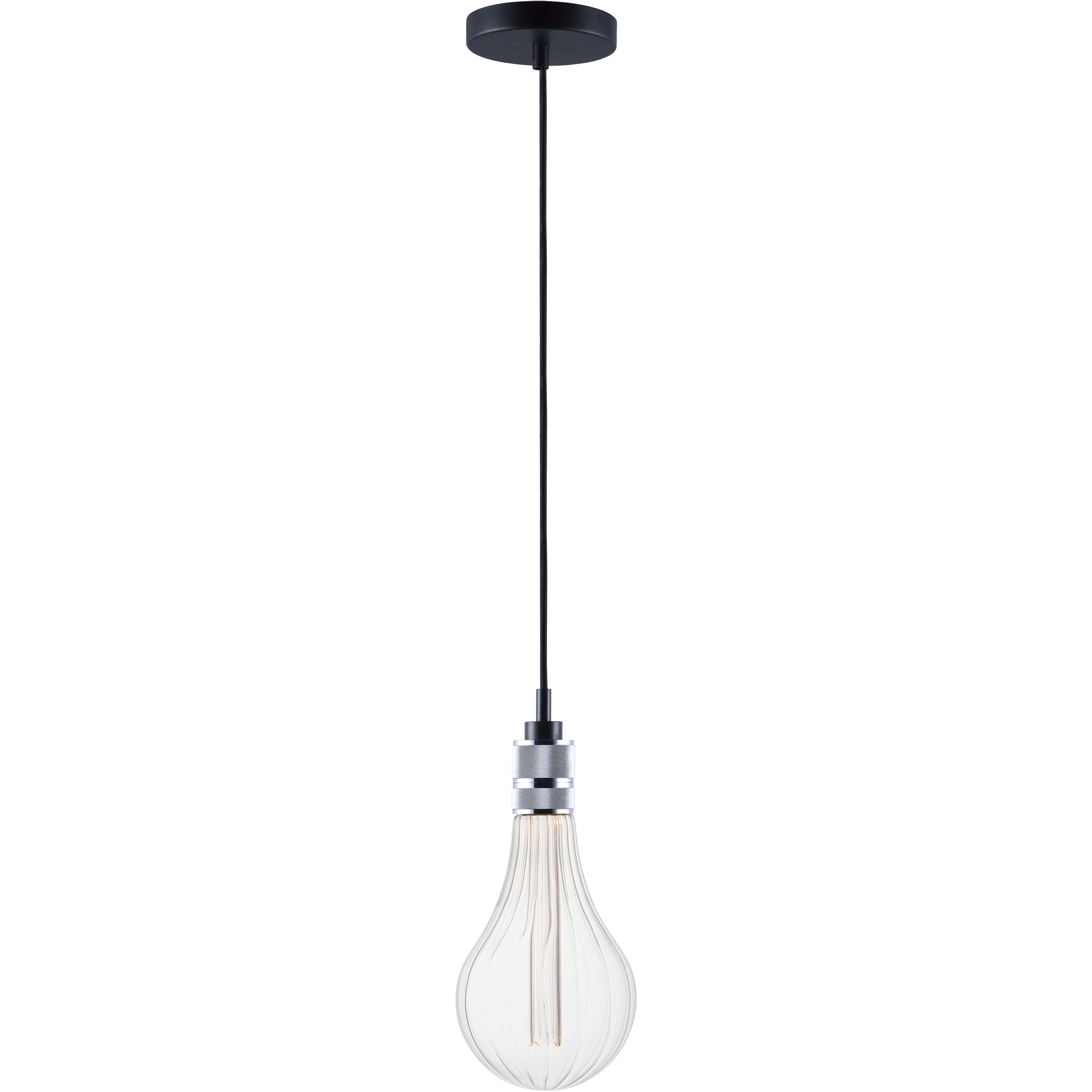 Swagger 1 Light 2 inch Polished Chrome Single Pendant Ceiling Light