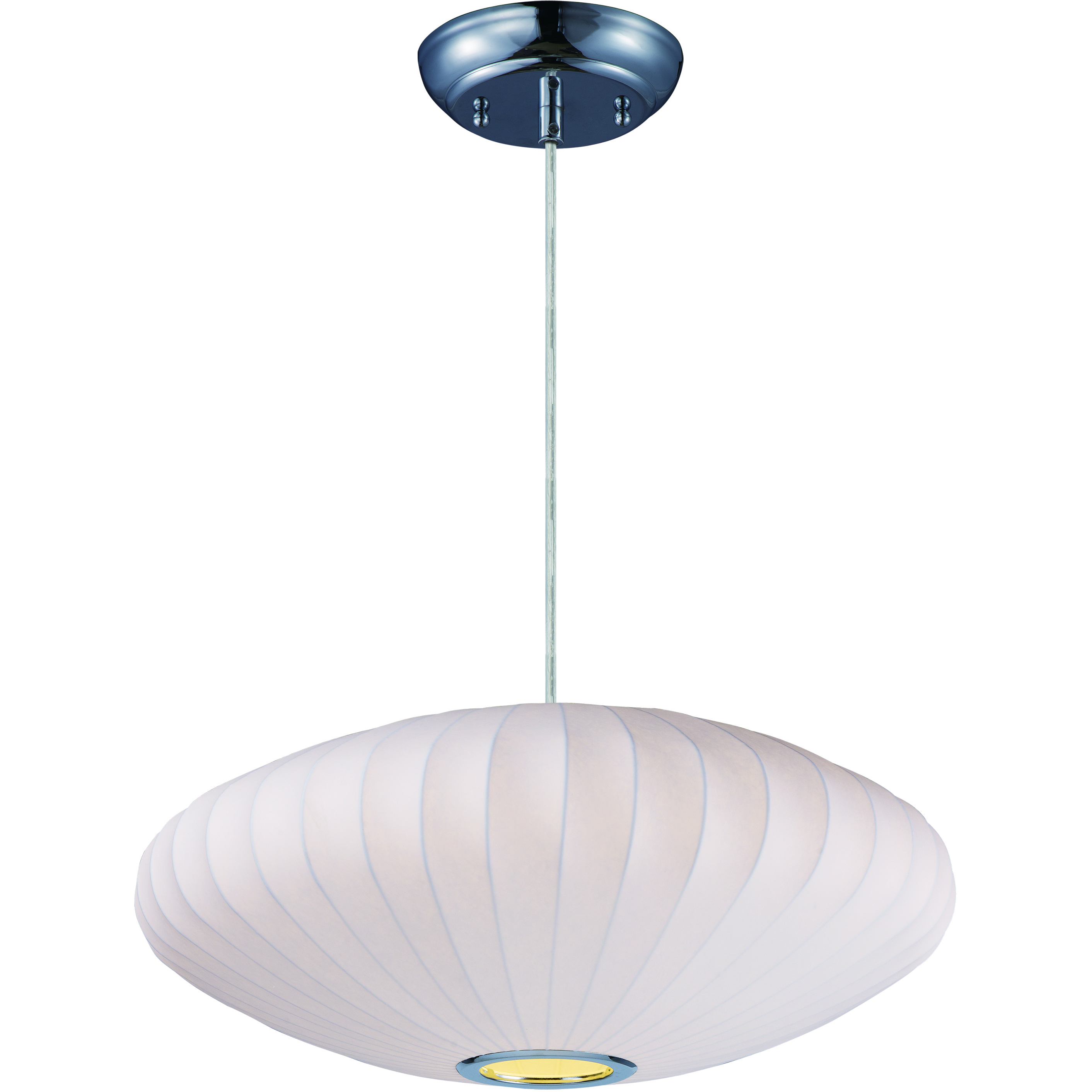 Cocoon 1 Light 25 inch Polished Chrome Entry Foyer Pendant Ceiling Light