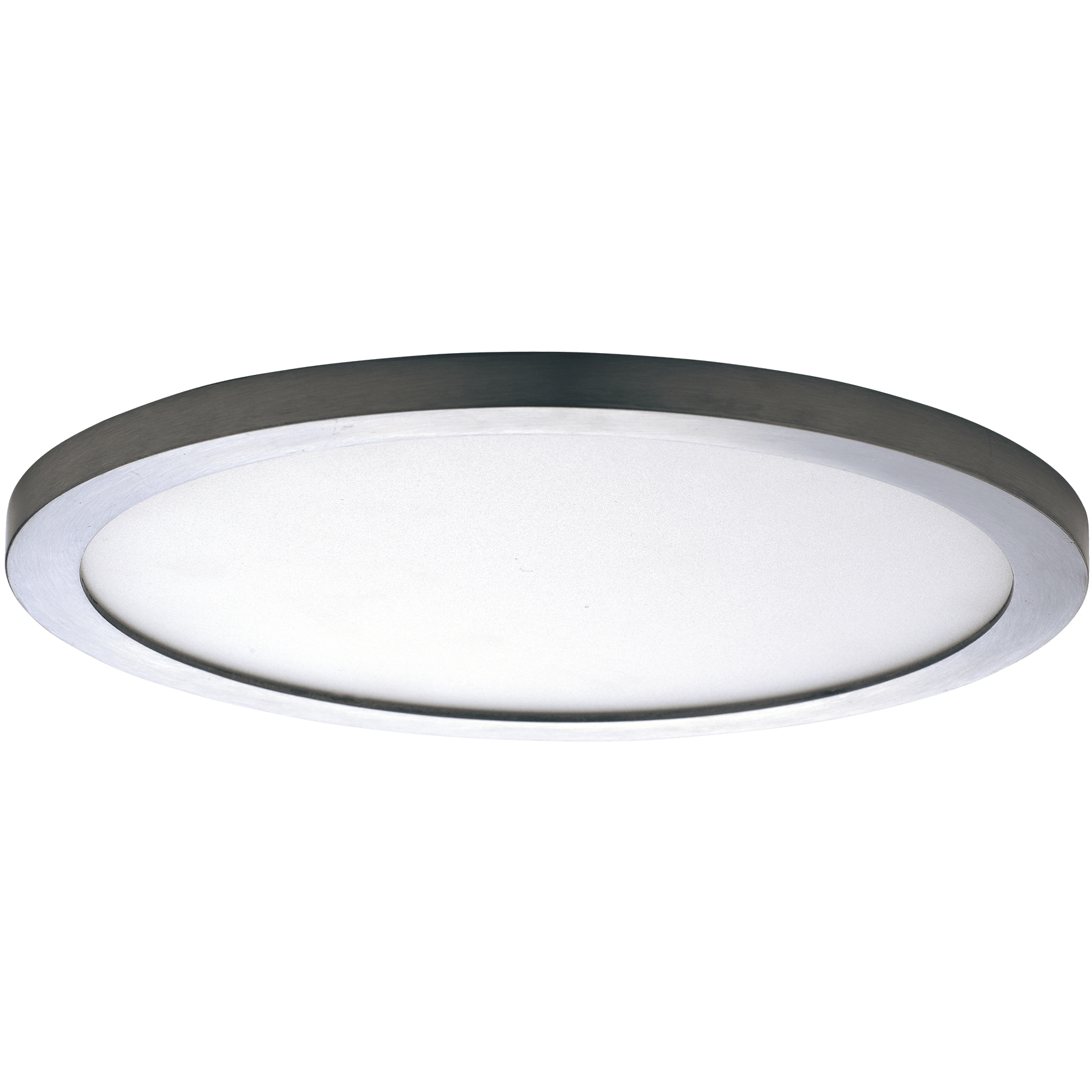 Wafer LED 7 inch Satin Nickel Flush Mount Ceiling Light
