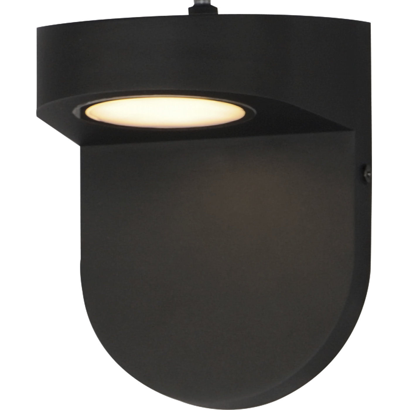 Ledge LED 4.25 inch Black Wall Sconce Wall Light