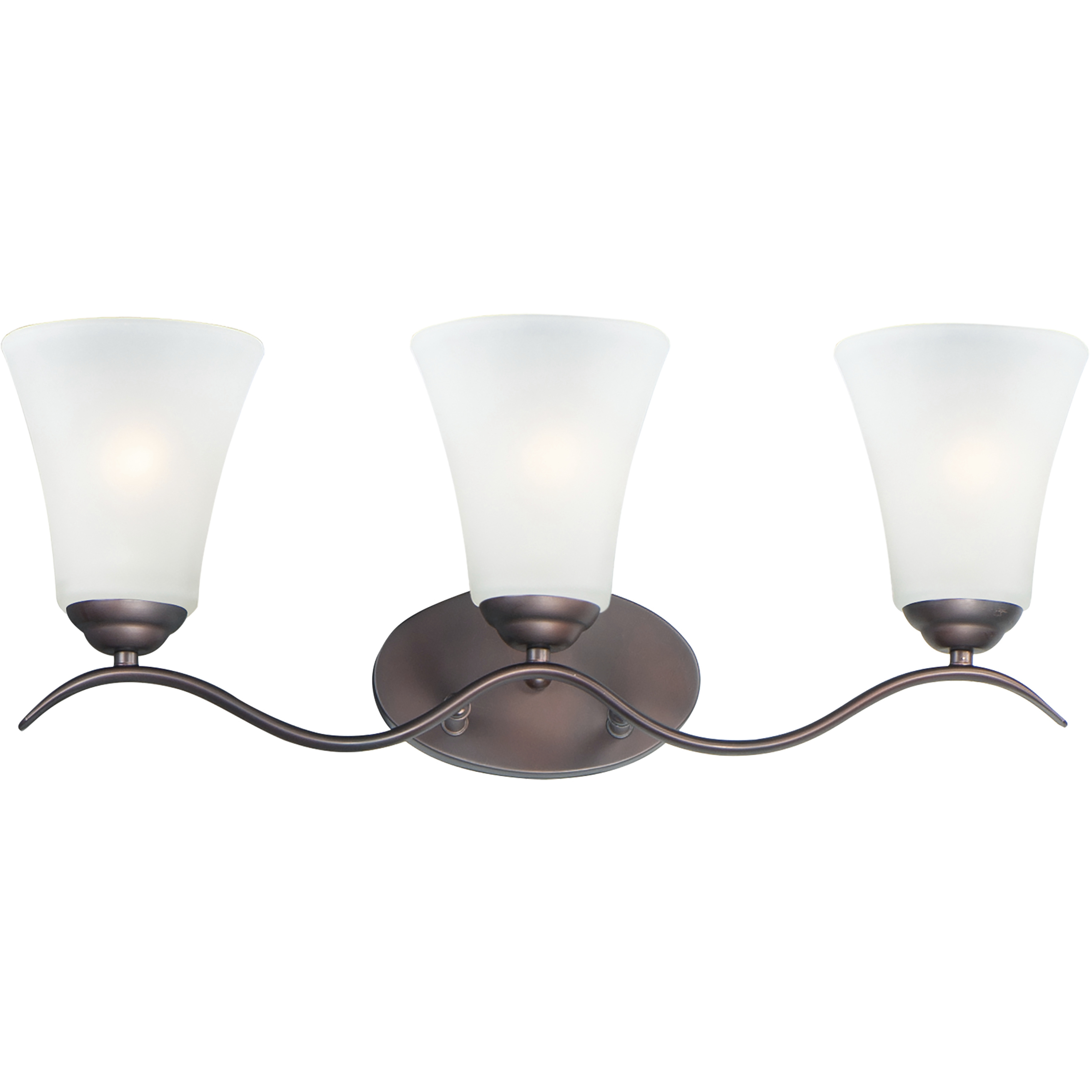 Vital 3 Light 23.5 inch Oil Rubbed Bronze Bath Vanity Wall Light