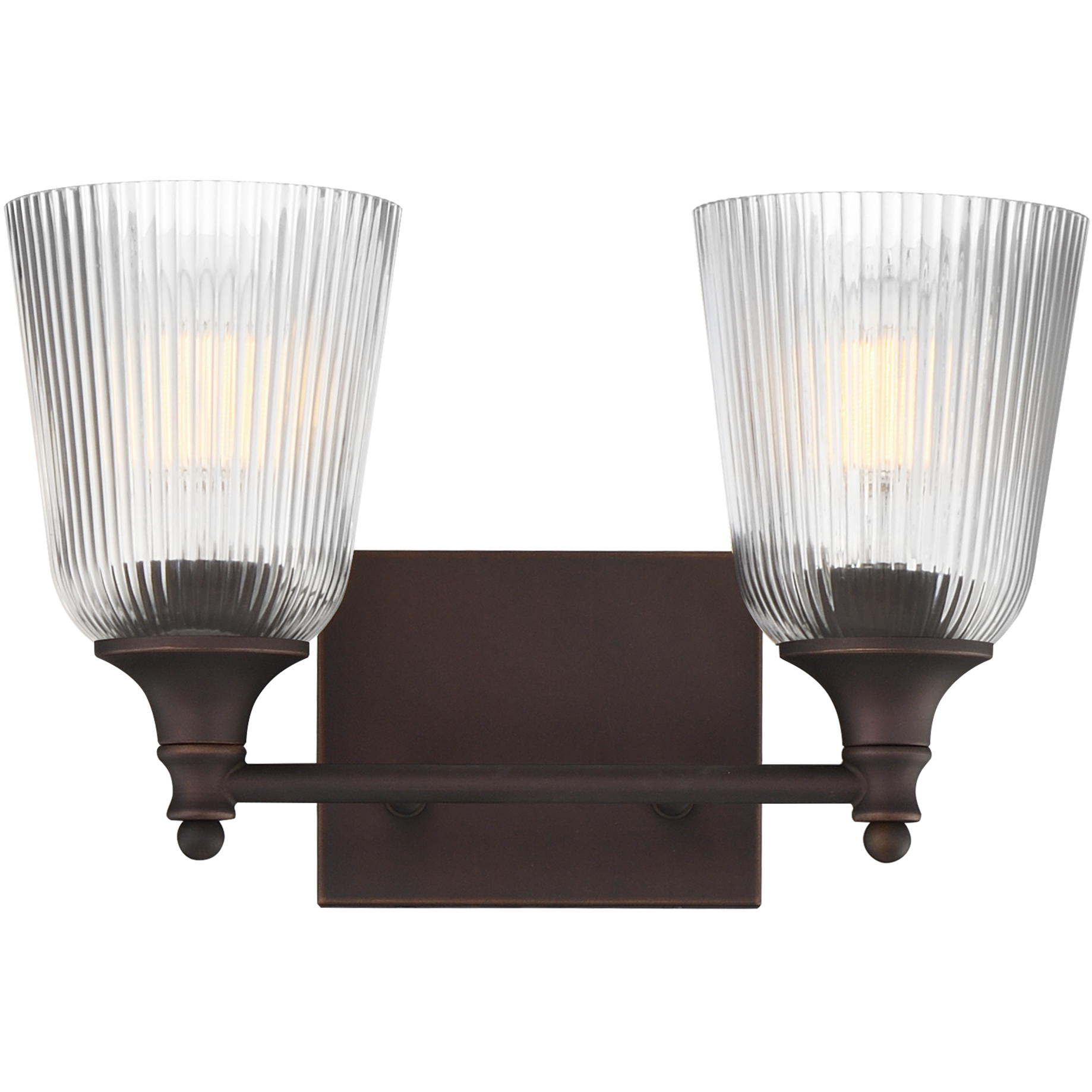 Julip 2 Light 14 inch Dark Bronze Bath Vanity Wall Light