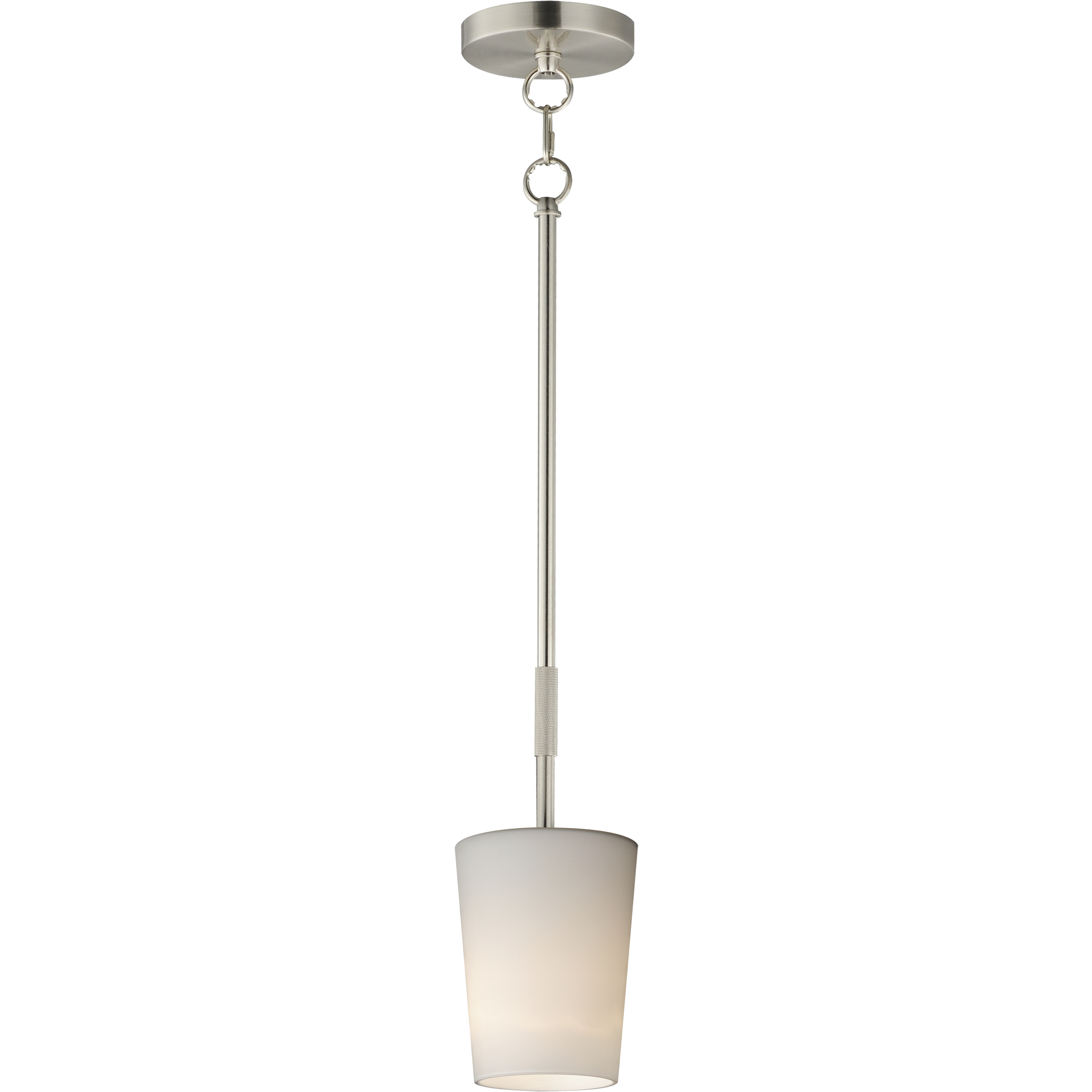 Durham 1 Light 4.5 inch Satin Nickel Single Pendant Ceiling Light