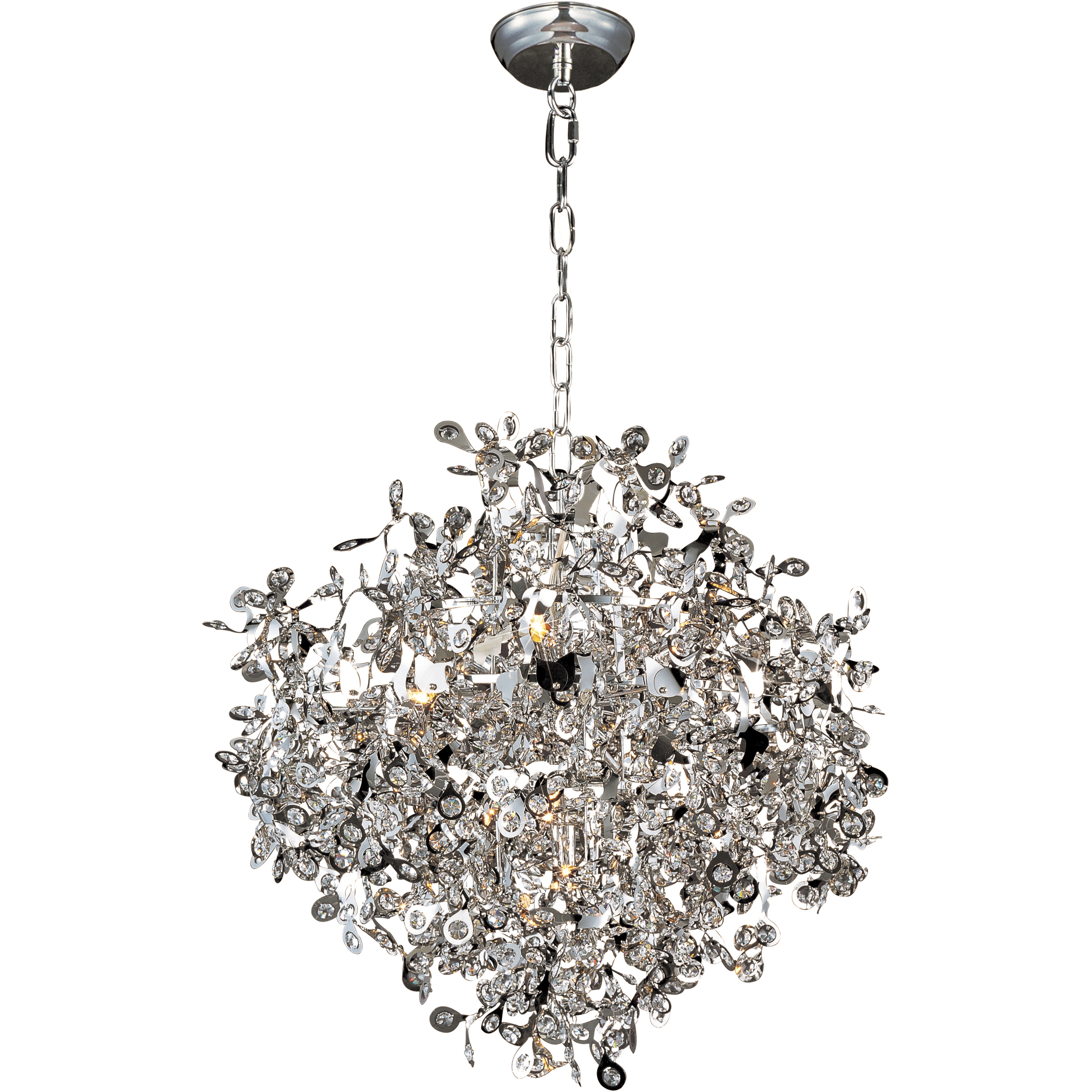 Comet LED 25.5 inch Polished Chrome Single Pendant Ceiling Light