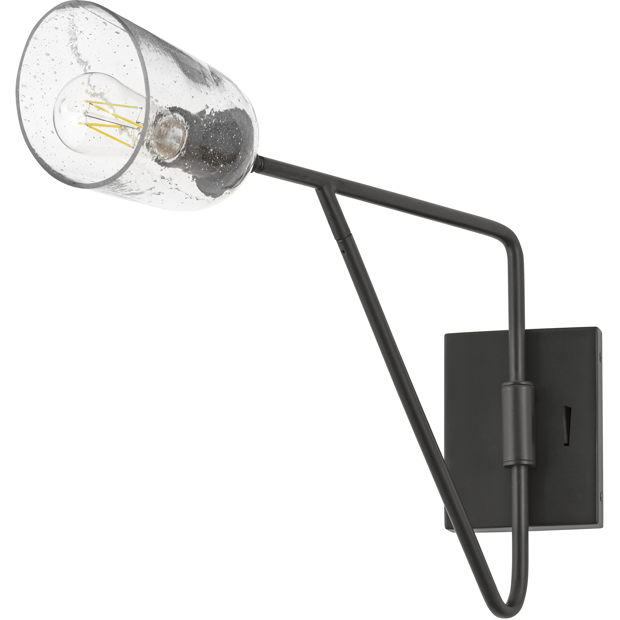 Keppe 1 Light Dark Bronze Wall Sconce Wall Light