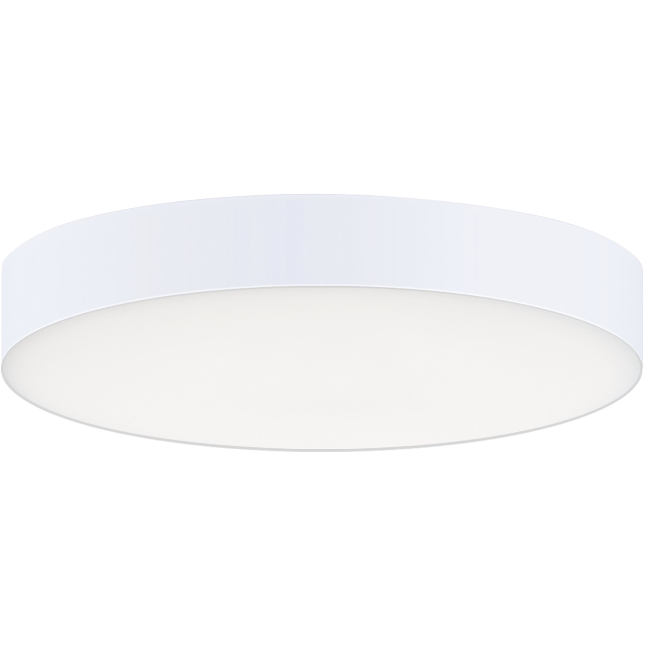 Trim - 0-10 V LED 5 inch White Flush Mount Ceiling Light