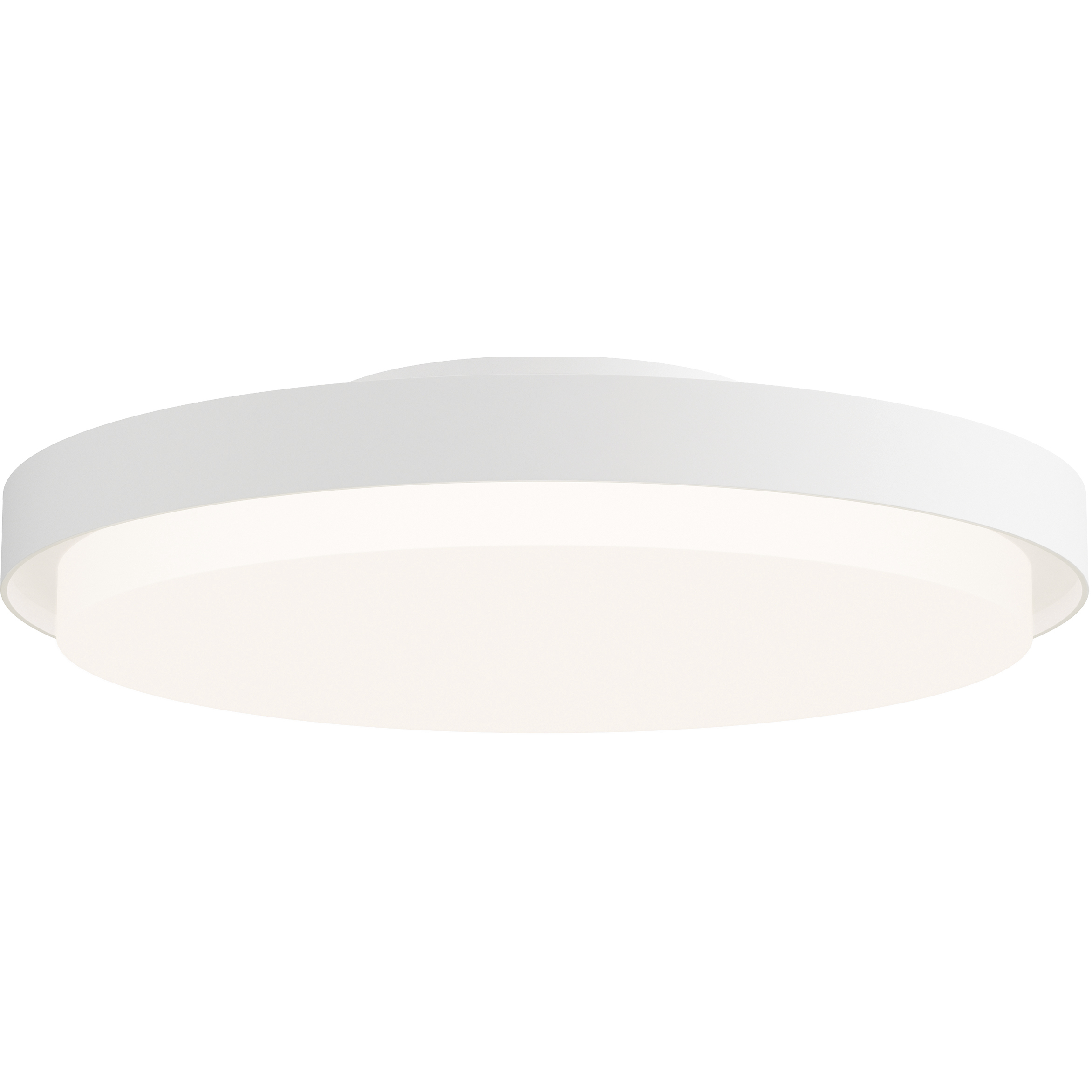 Float LED 11.5 inch White Flush Mount Ceiling Light