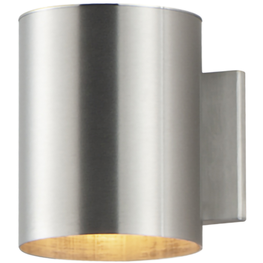 Outpost LED 7.25 inch Brushed Aluminum Outdoor Wall Mount
