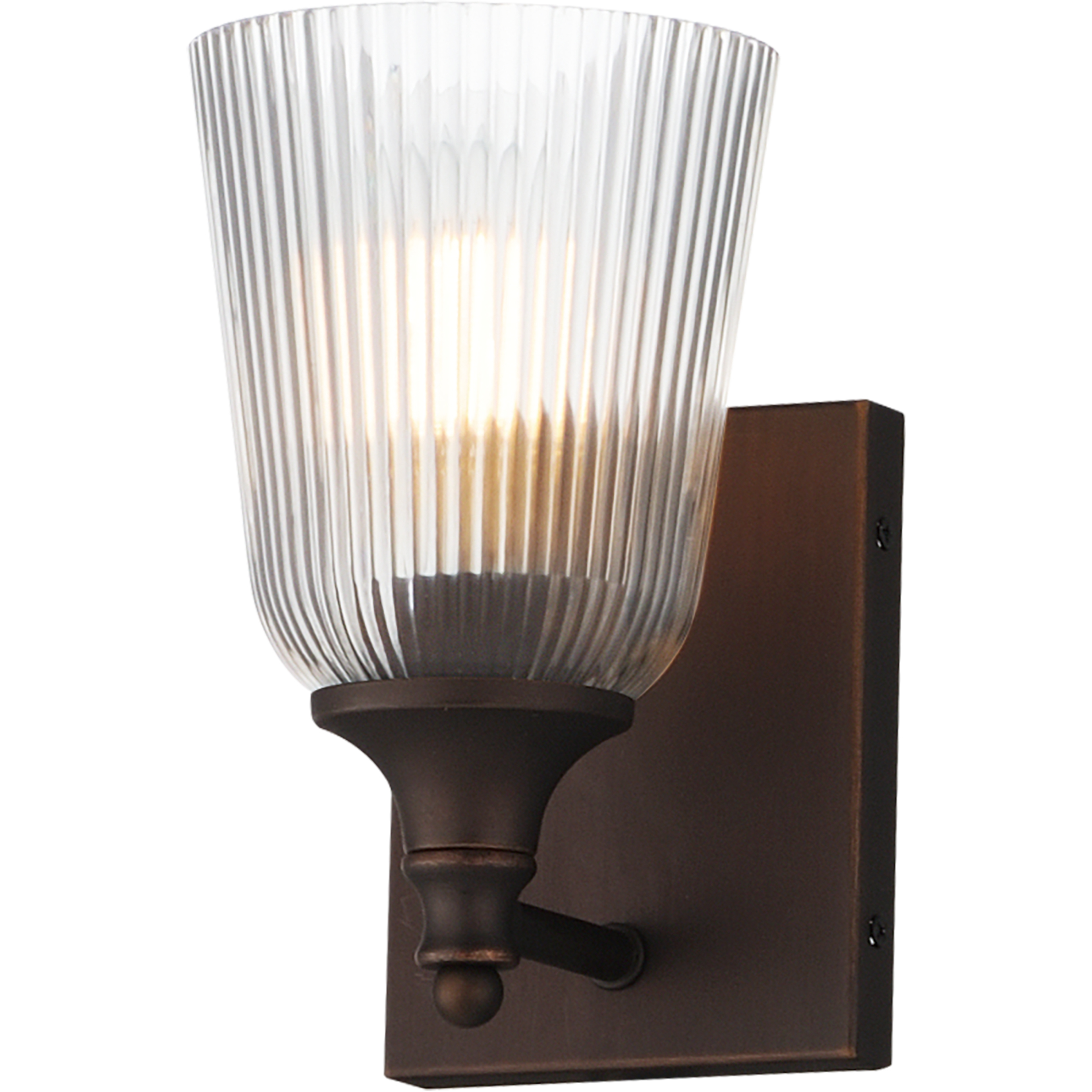 Julip 1 Light 5.25 inch Dark Bronze Bath Vanity Wall Light