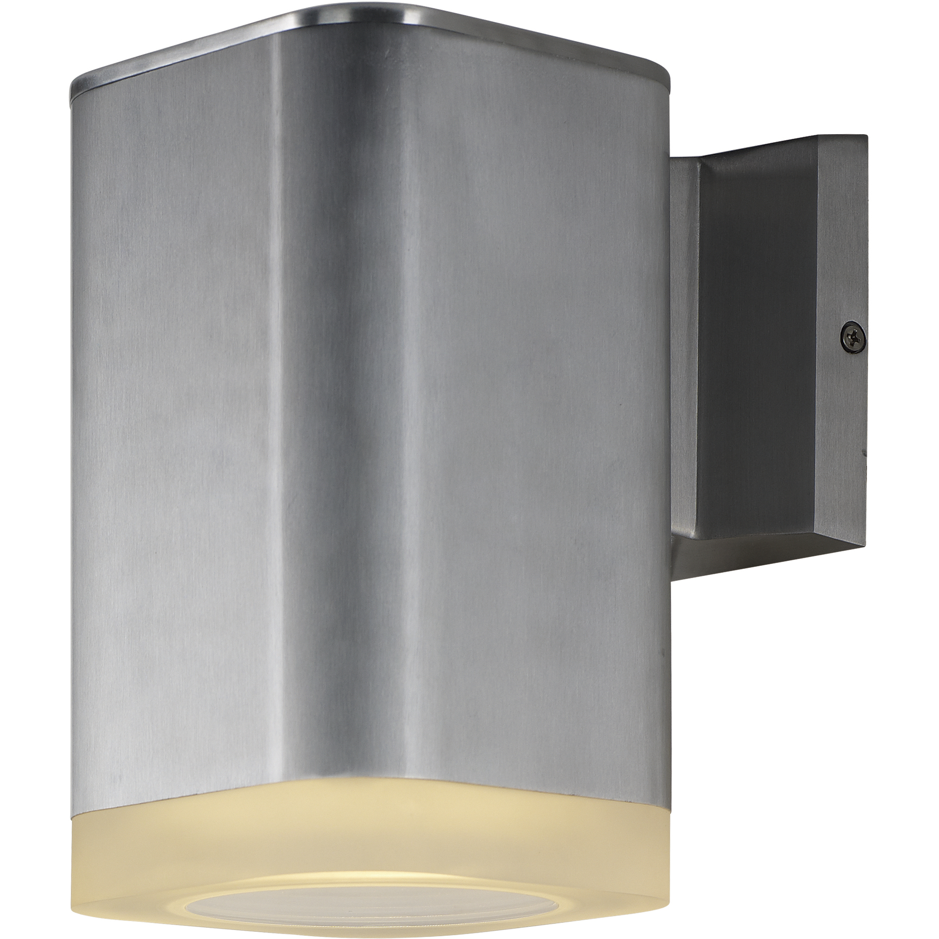 Lightray LED 8.25 inch Brushed Aluminum Outdoor Wall Mount