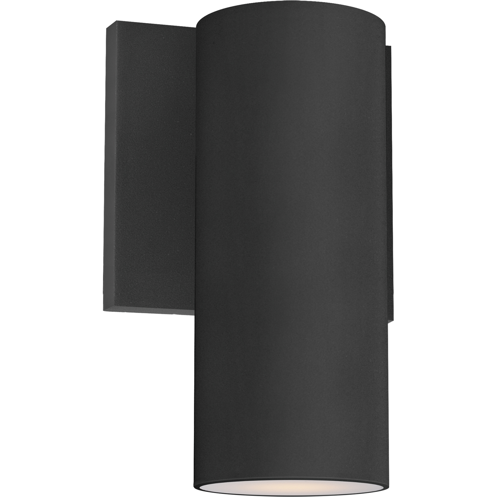 Colombo LED 7 inch Black Outdoor Wall Mount