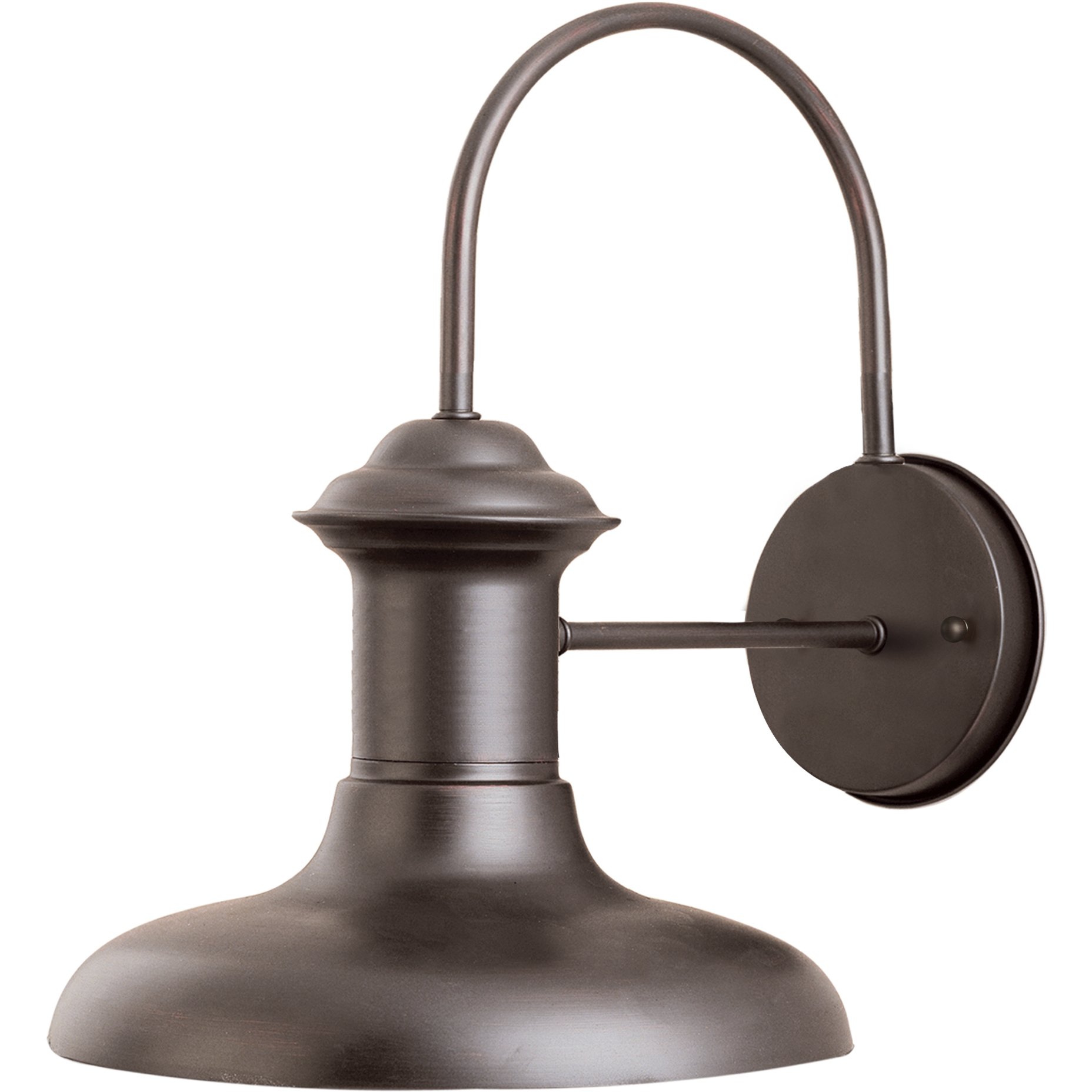 Wharf 1 Light 10.5 inch Empire Bronze Outdoor Wall Mount