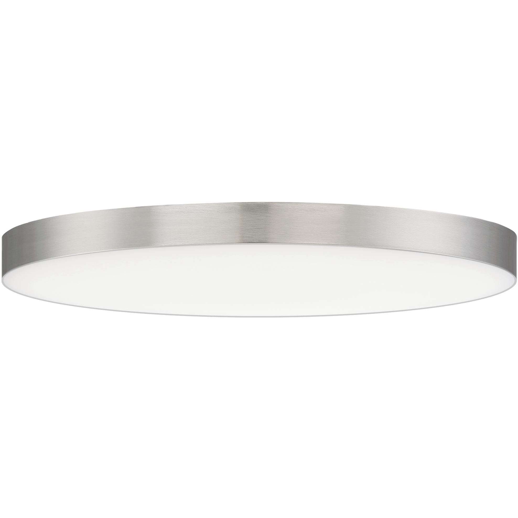Trim LED 11 inch Satin Nickel Flush Mount Ceiling Light