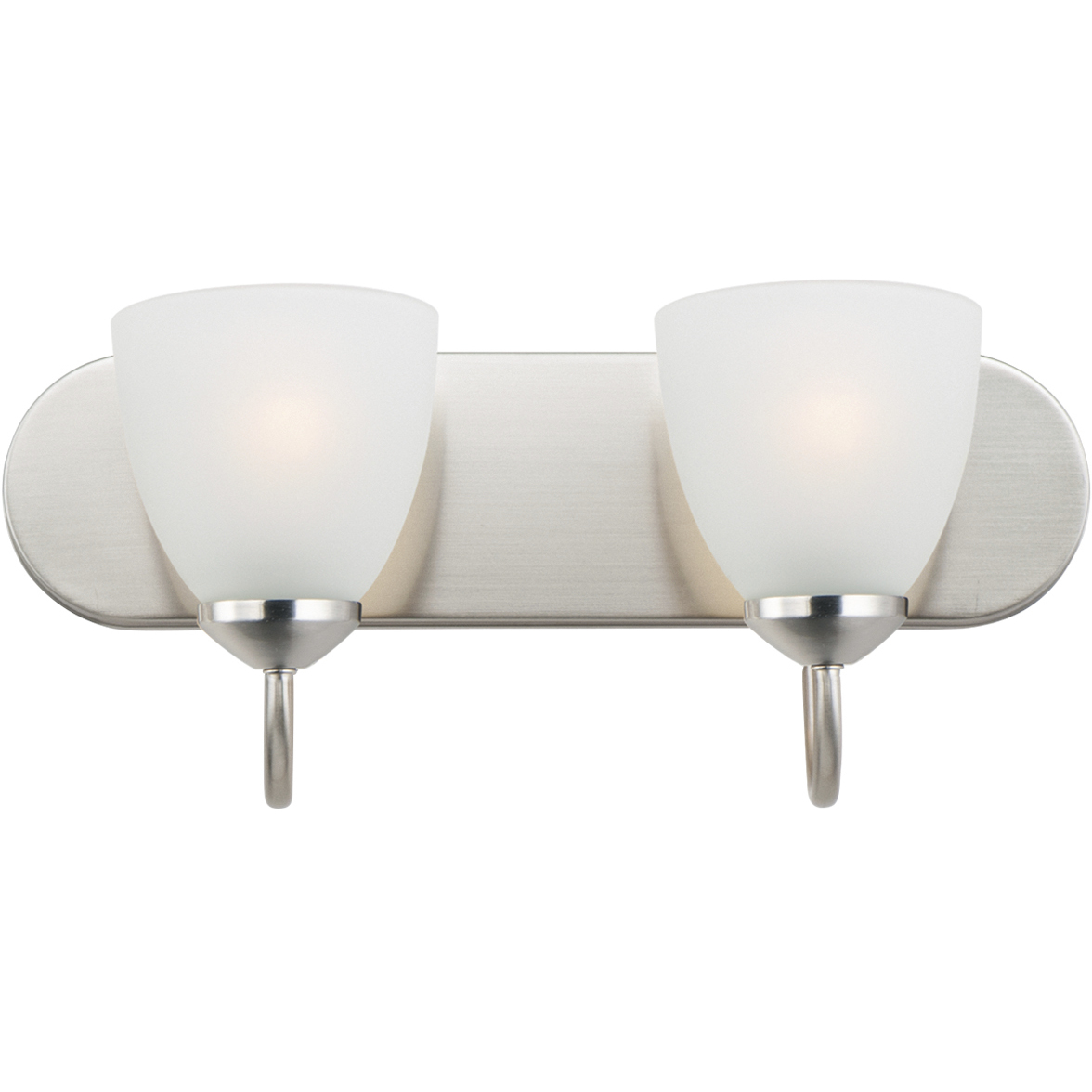 Axis 2 Light 18 inch Satin Nickel Bath Vanity Wall Light