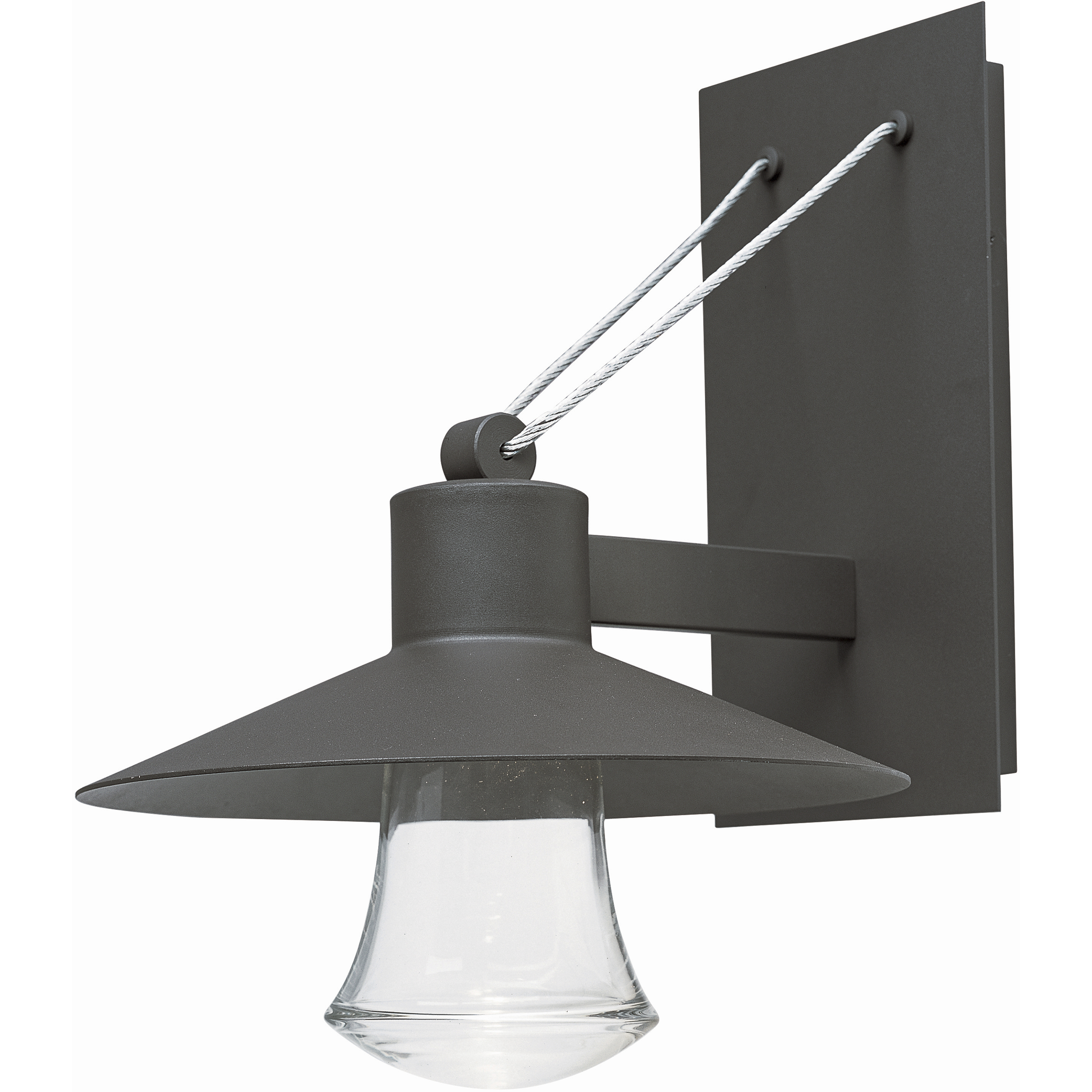 Civic LED 17 inch Architectural Bronze Outdoor Wall Mount