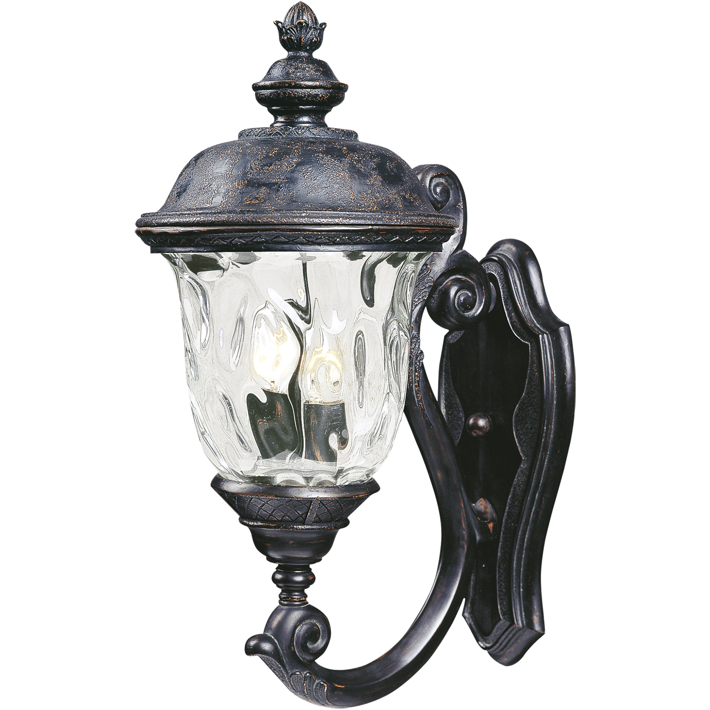 Carriage House VX 2 Light 20 inch Oriental Bronze Outdoor Wall Mount