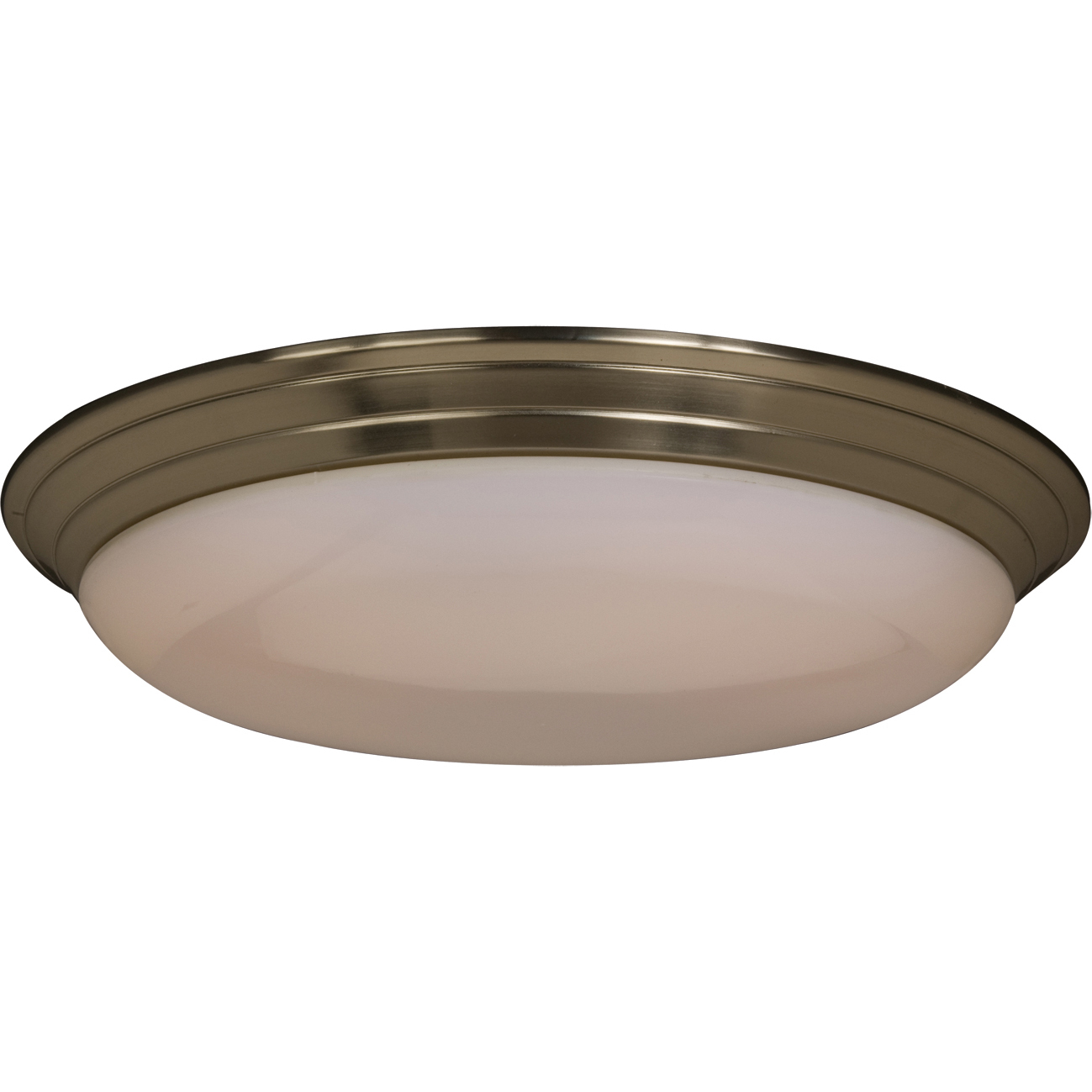 Classic EE 2 Light 17 inch Satin Nickel Flush Mount Ceiling Light