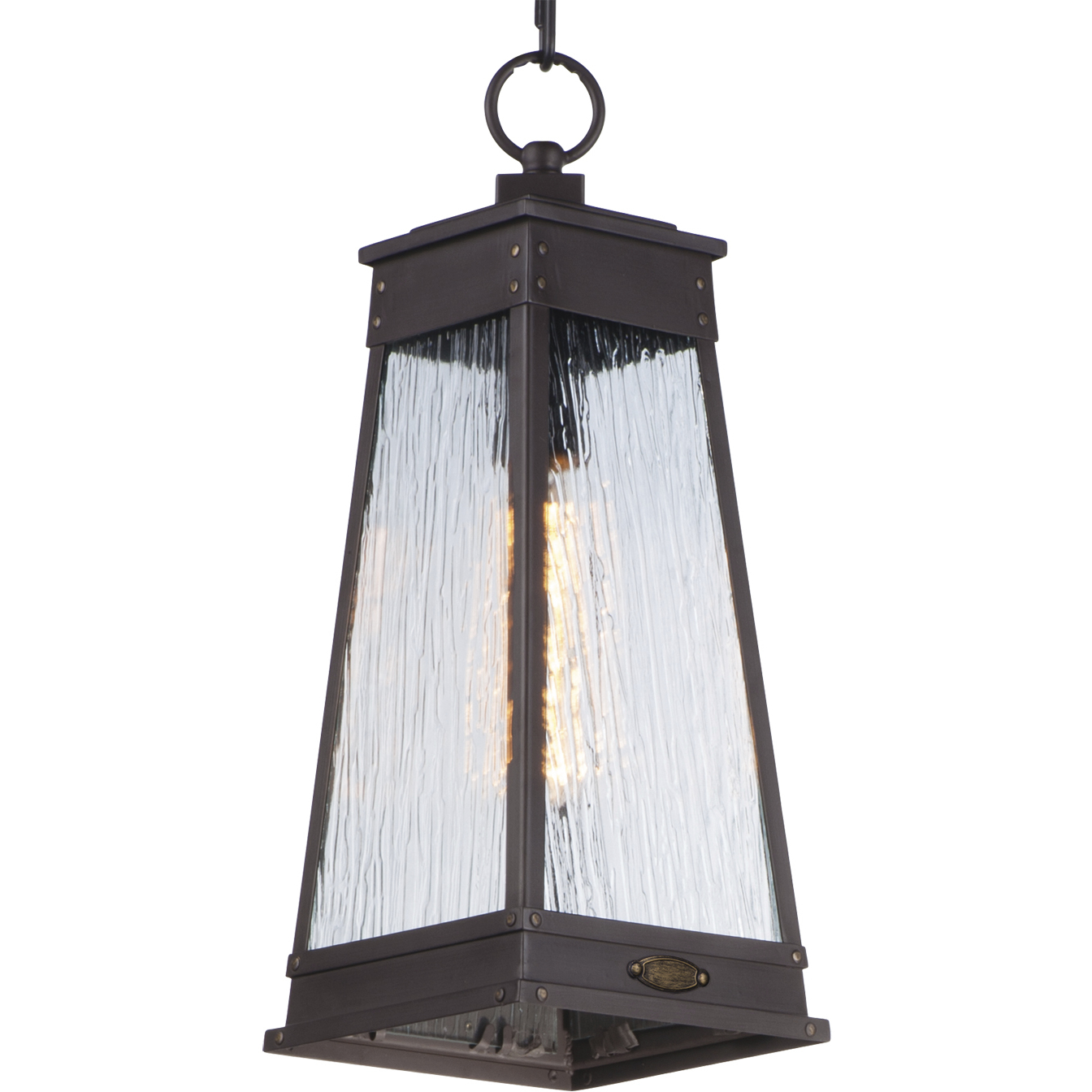 Schooner 1 Light 7 inch Olde Brass Outdoor Pendant