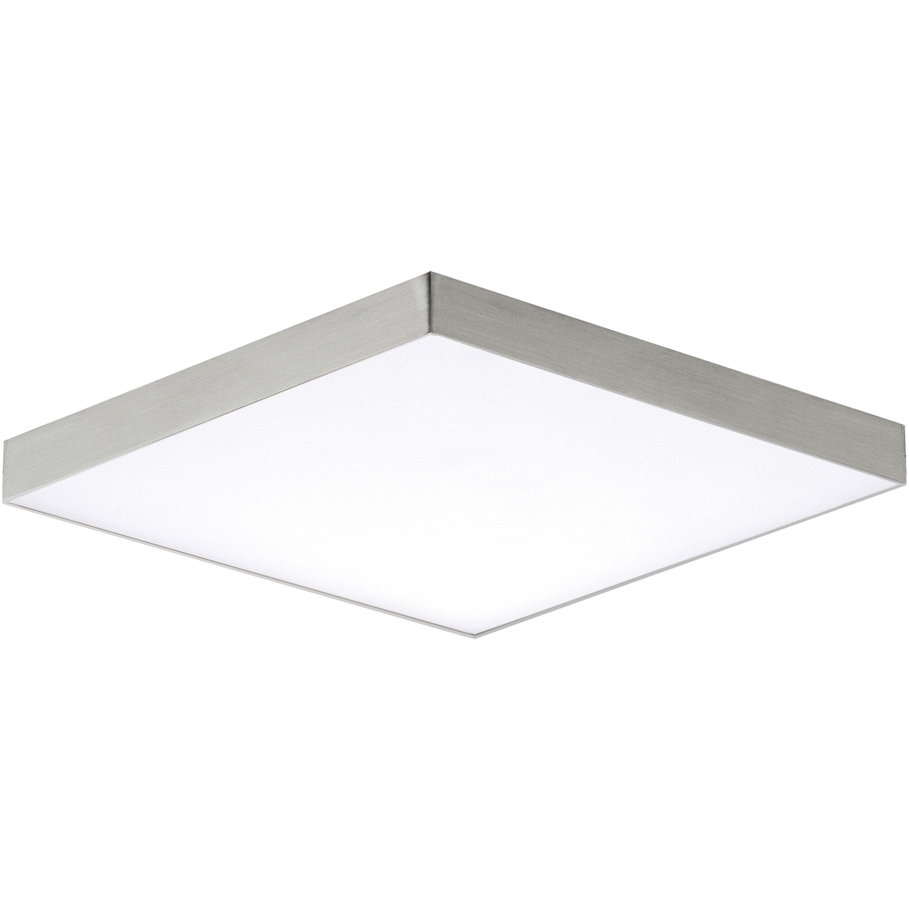 Trim LED 6.25 inch Satin Nickel Flush Mount Ceiling Light