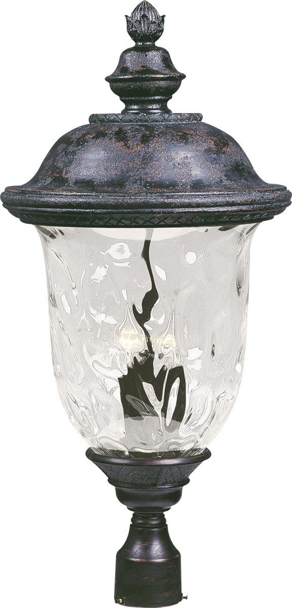 Maxim 40421WGOB Carriage House VX 3 Light 29 inch Oriental