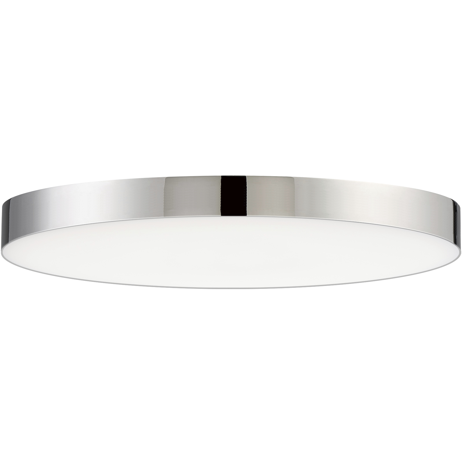 Trim LED 9 inch Polished Chrome Flush Mount Ceiling Light