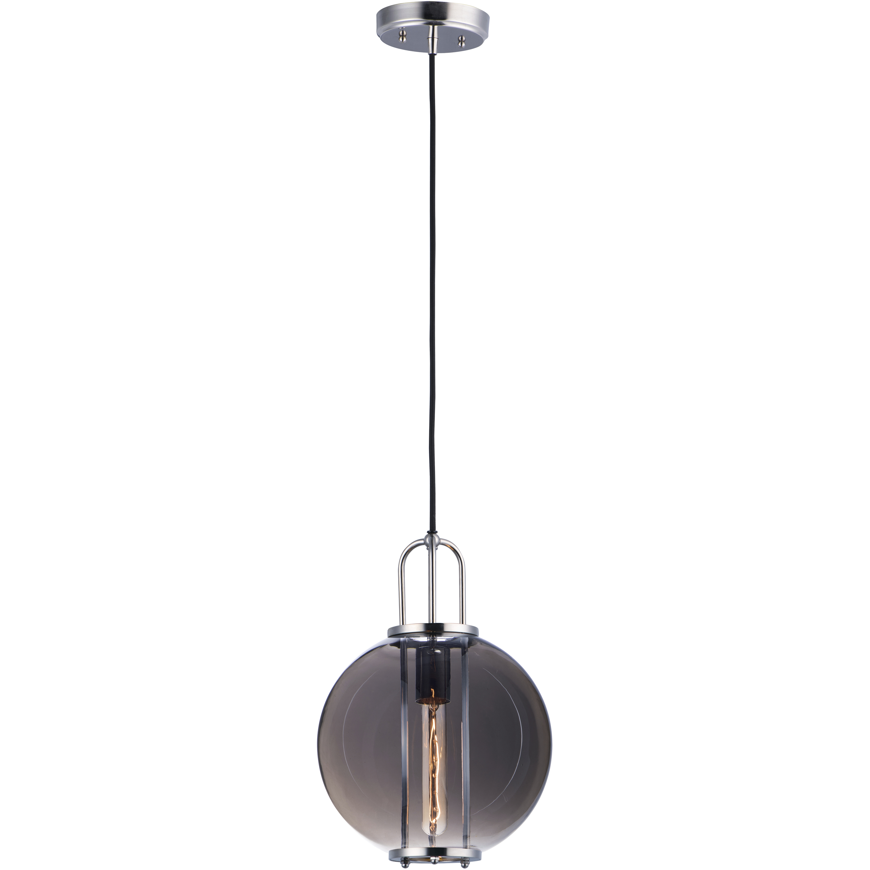 Minaret 1 Light 10.5 inch Polished Nickel Single Pendant Ceiling Light