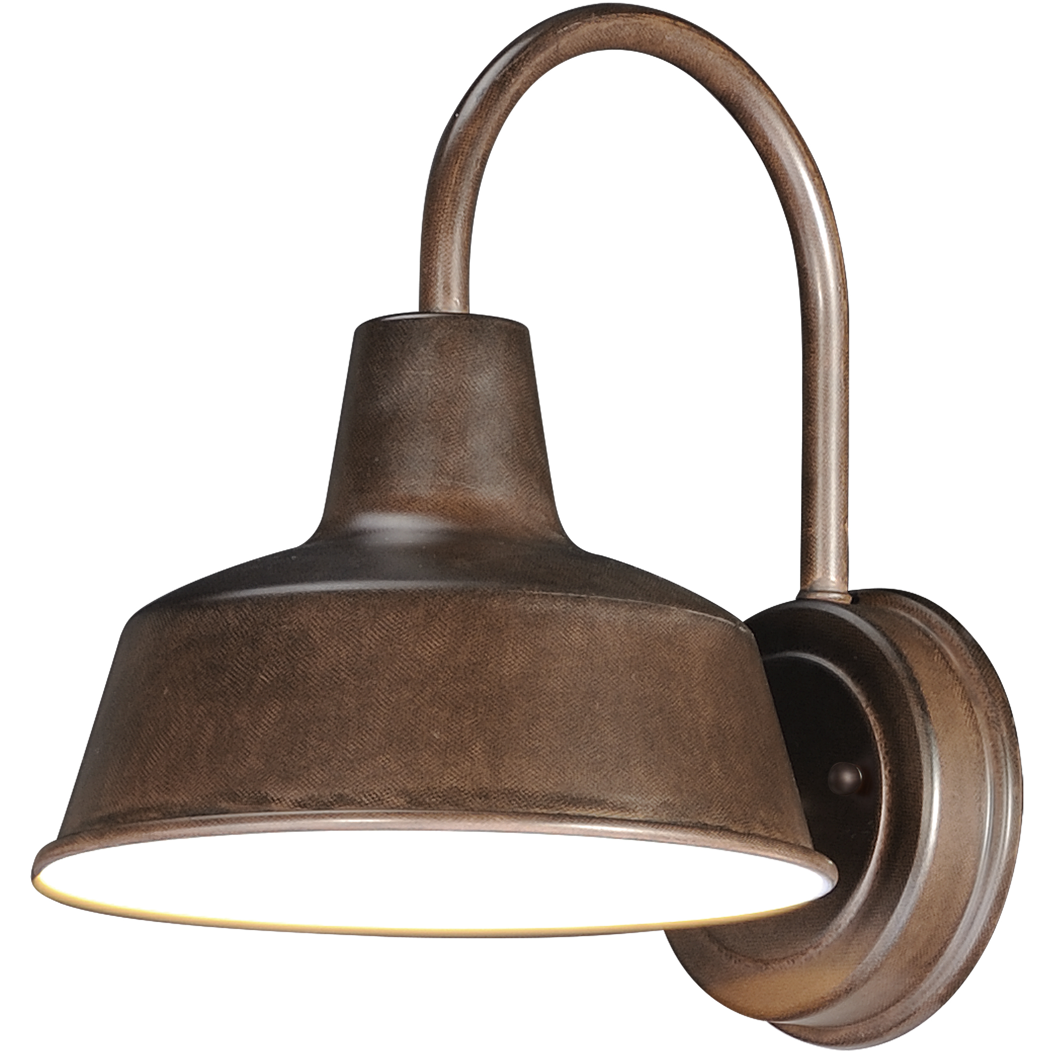 Pier M 1 Light 10.75 inch Empire Bronze Outdoor Wall Mount
