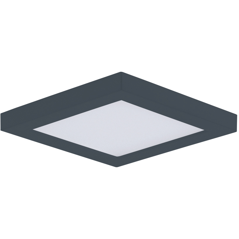 Chip LED 5 inch Black Flush Mount Ceiling Light