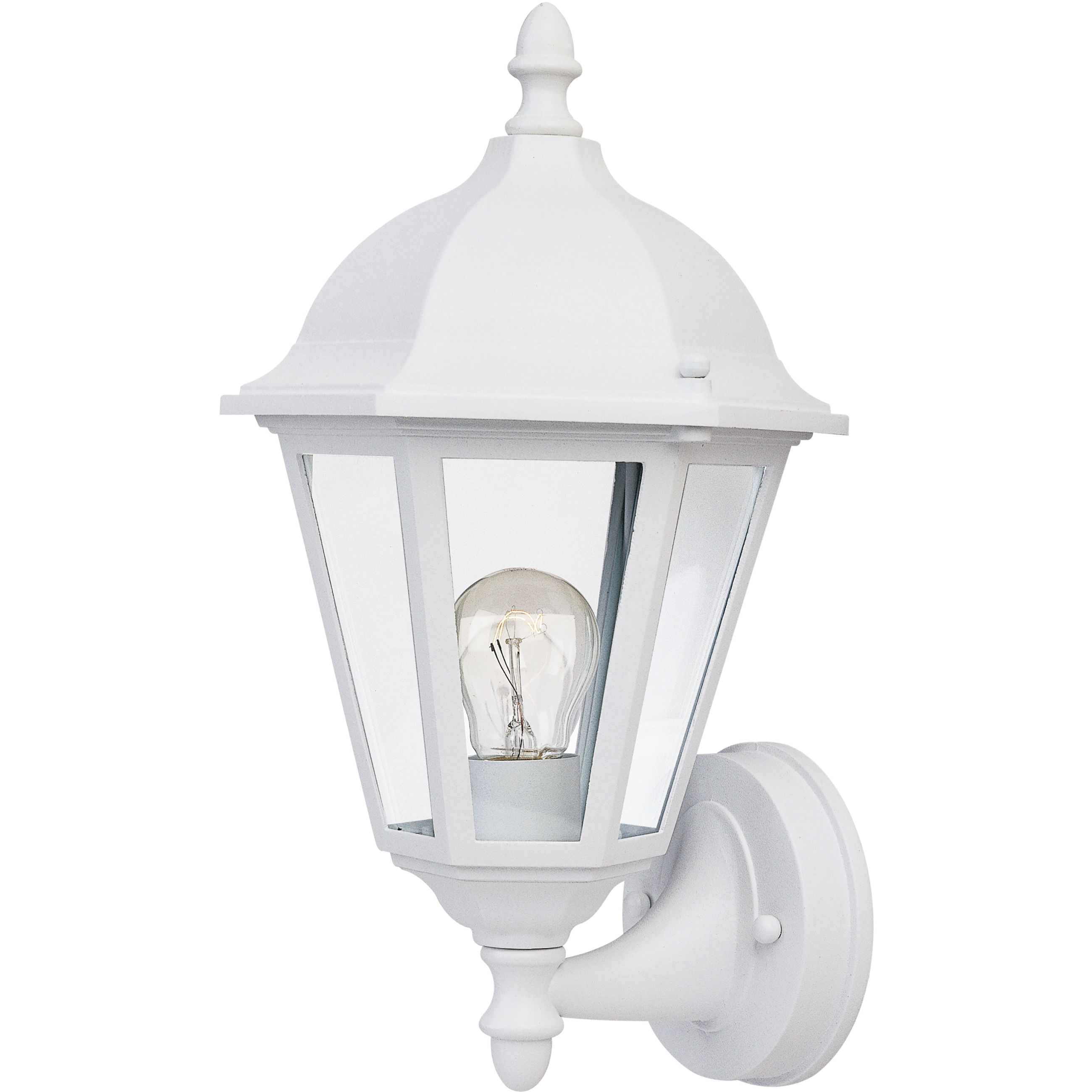 Westlake 1 Light 15 inch White Outdoor Wall Mount