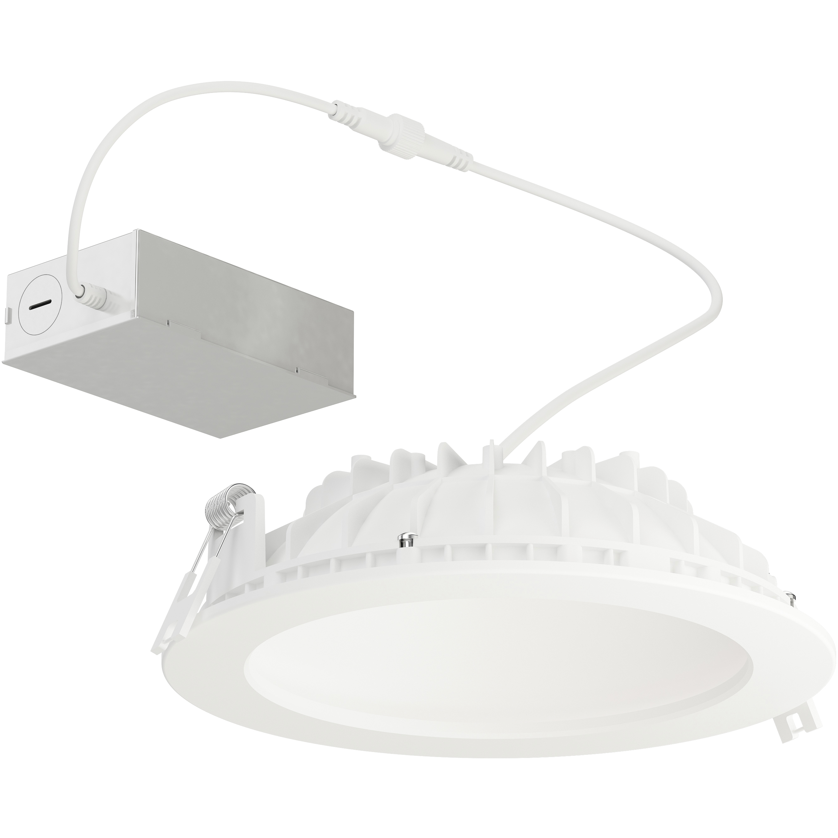 Cove LED 6.75 inch White Flush Mount Ceiling Light