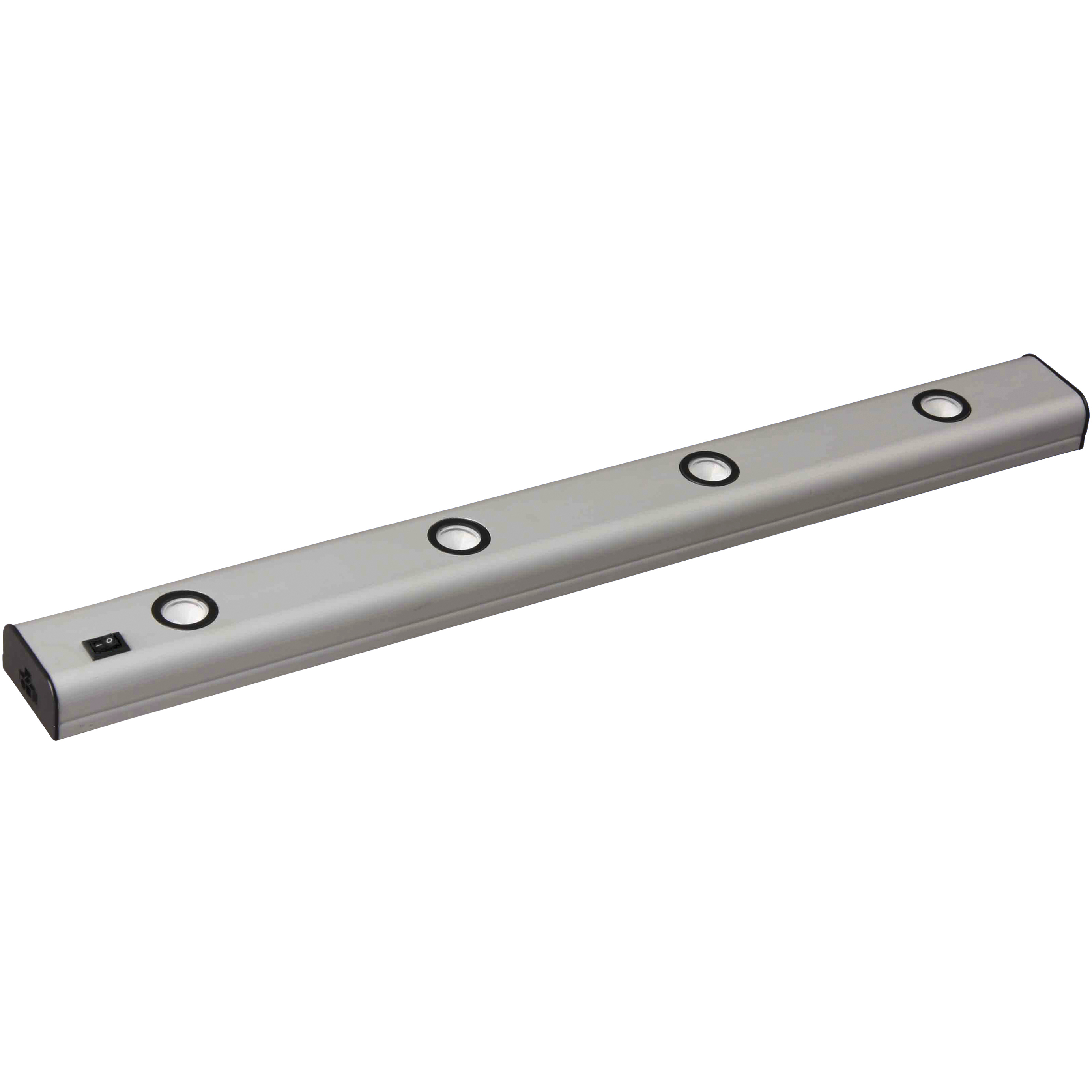 CounterMax MX-L LED 20 inch Satin Aluminum Under Cabinet Kit