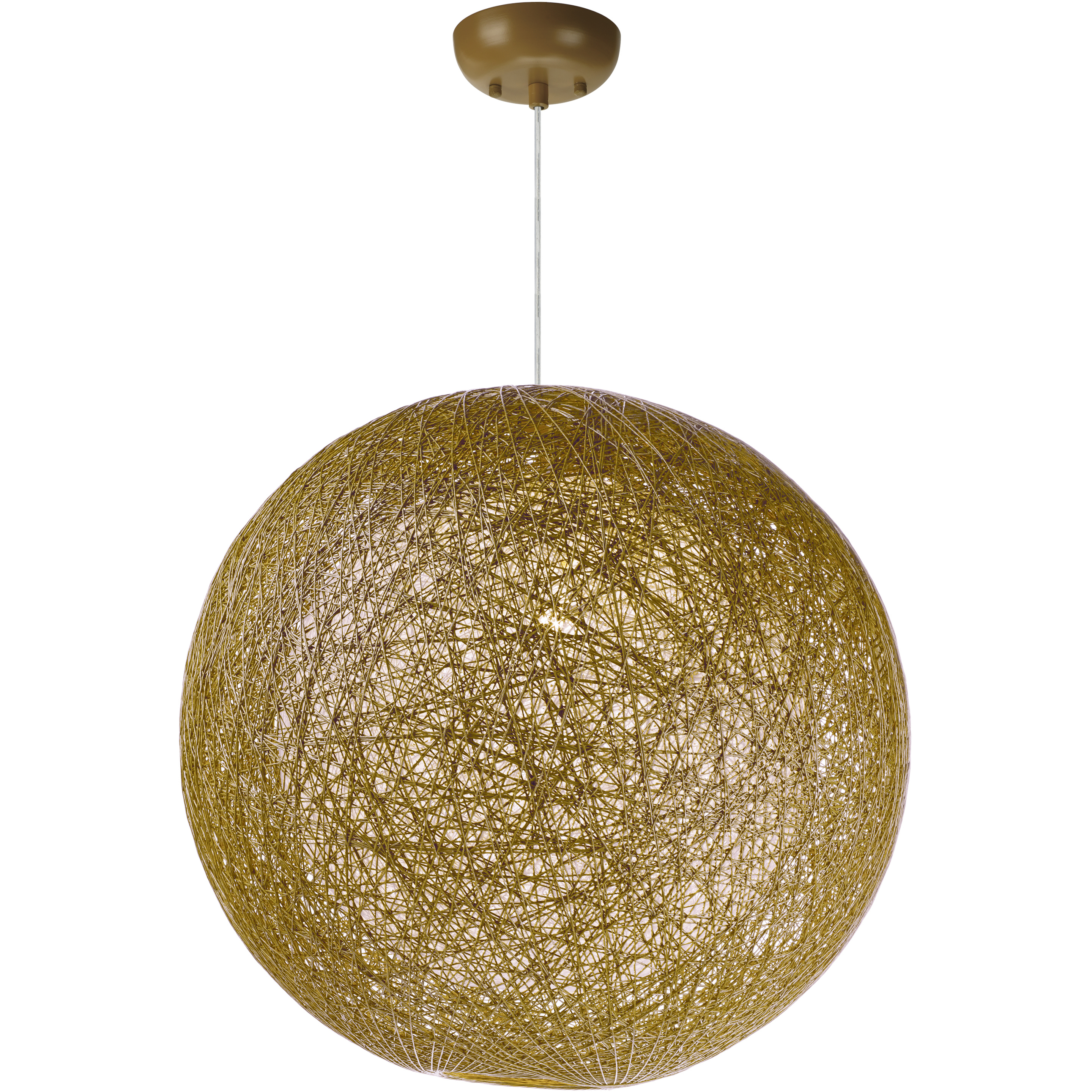 Bali 1 Light 19 inch Natural Outdoor Pendant