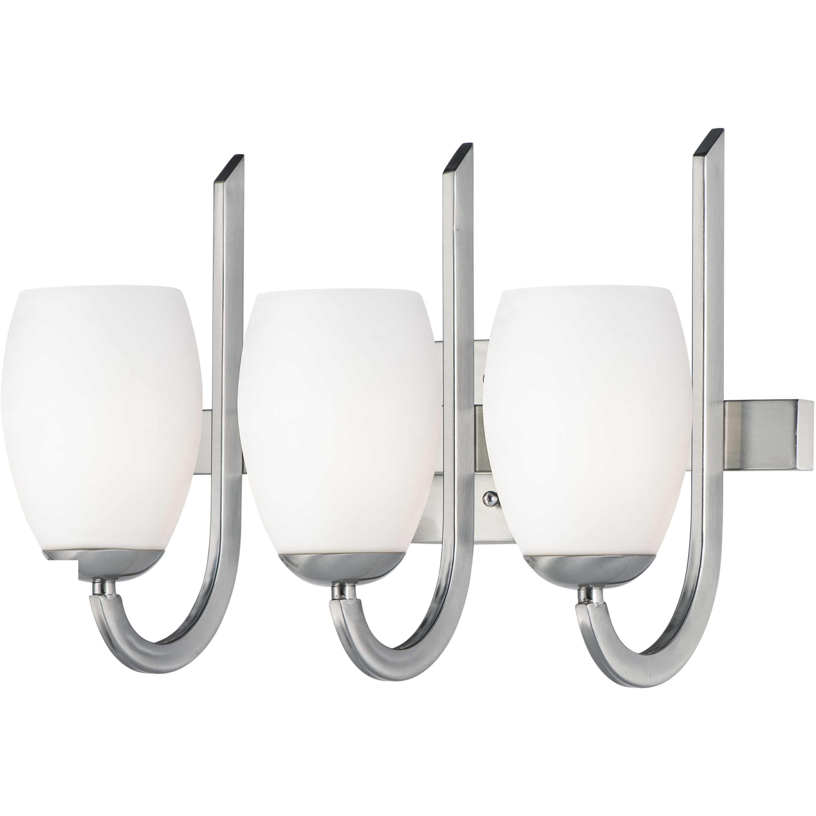 Taylor 3 Light 18 inch Satin Nickel Bath Vanity Wall Light