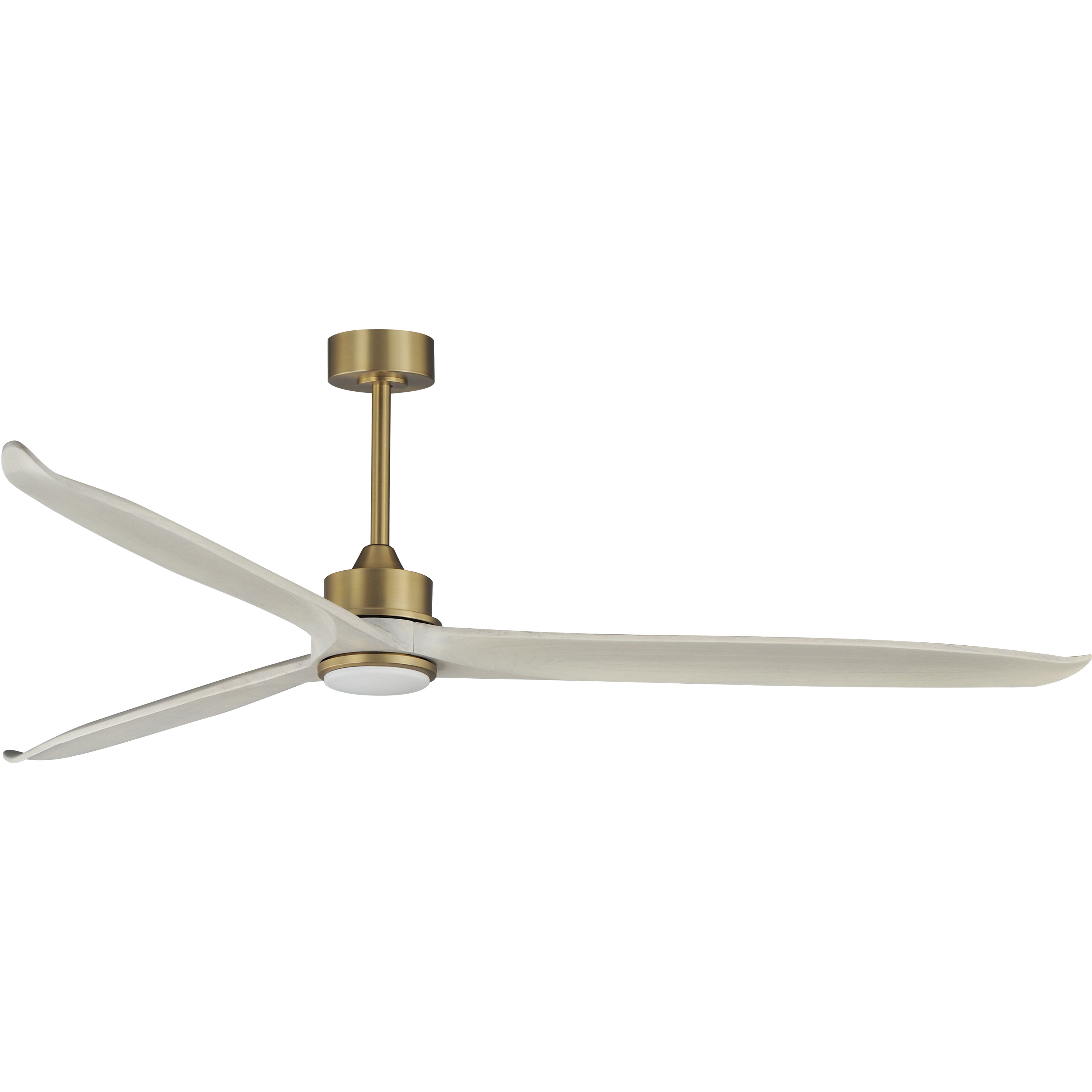 Woodwind 80 inch Black Indoor Ceiling Fan in Walnut Wood