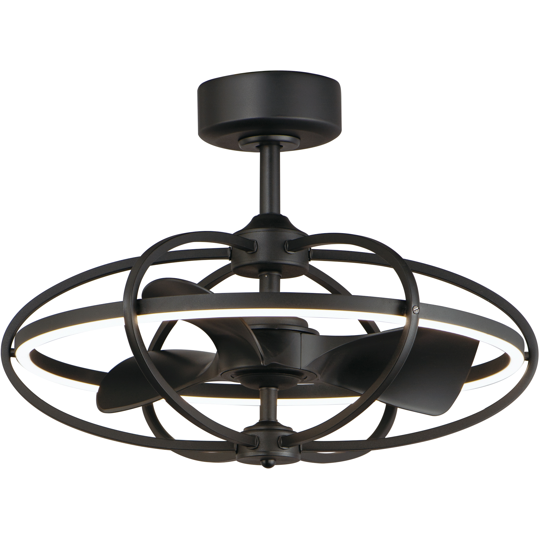 Corona 22 inch Black Fandelight