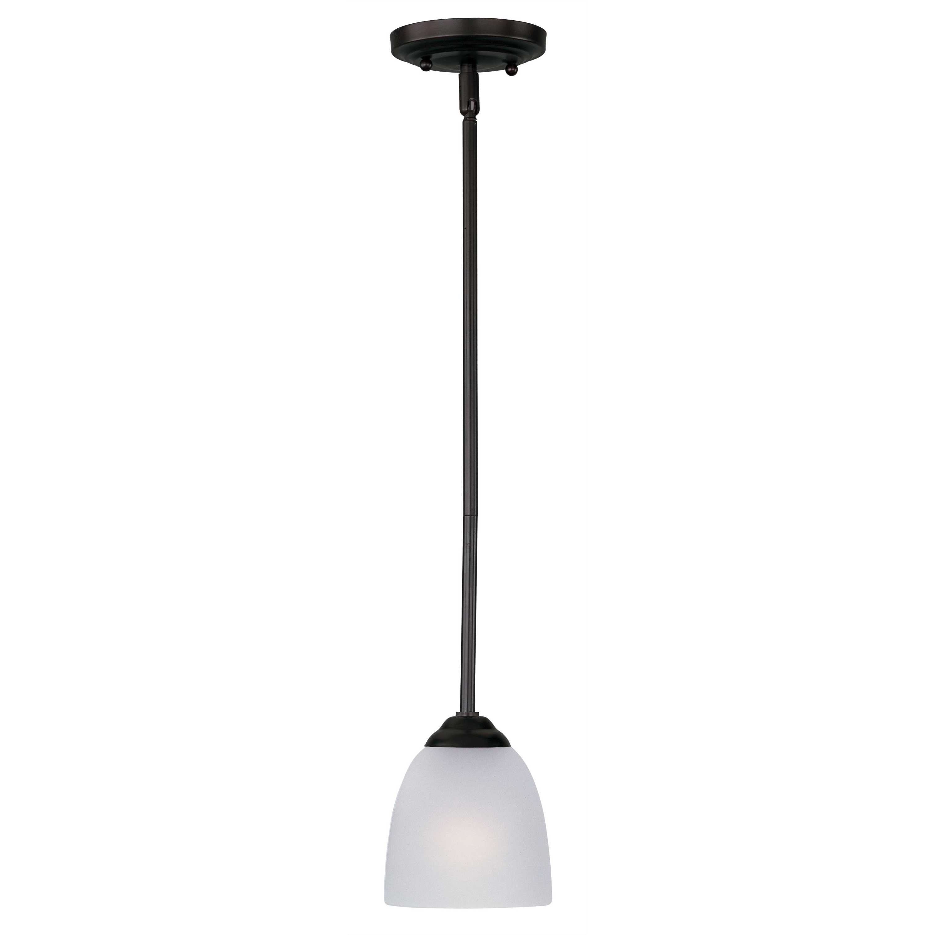 Stefan 1 Light 5 inch Black Mini Pendant Ceiling Light