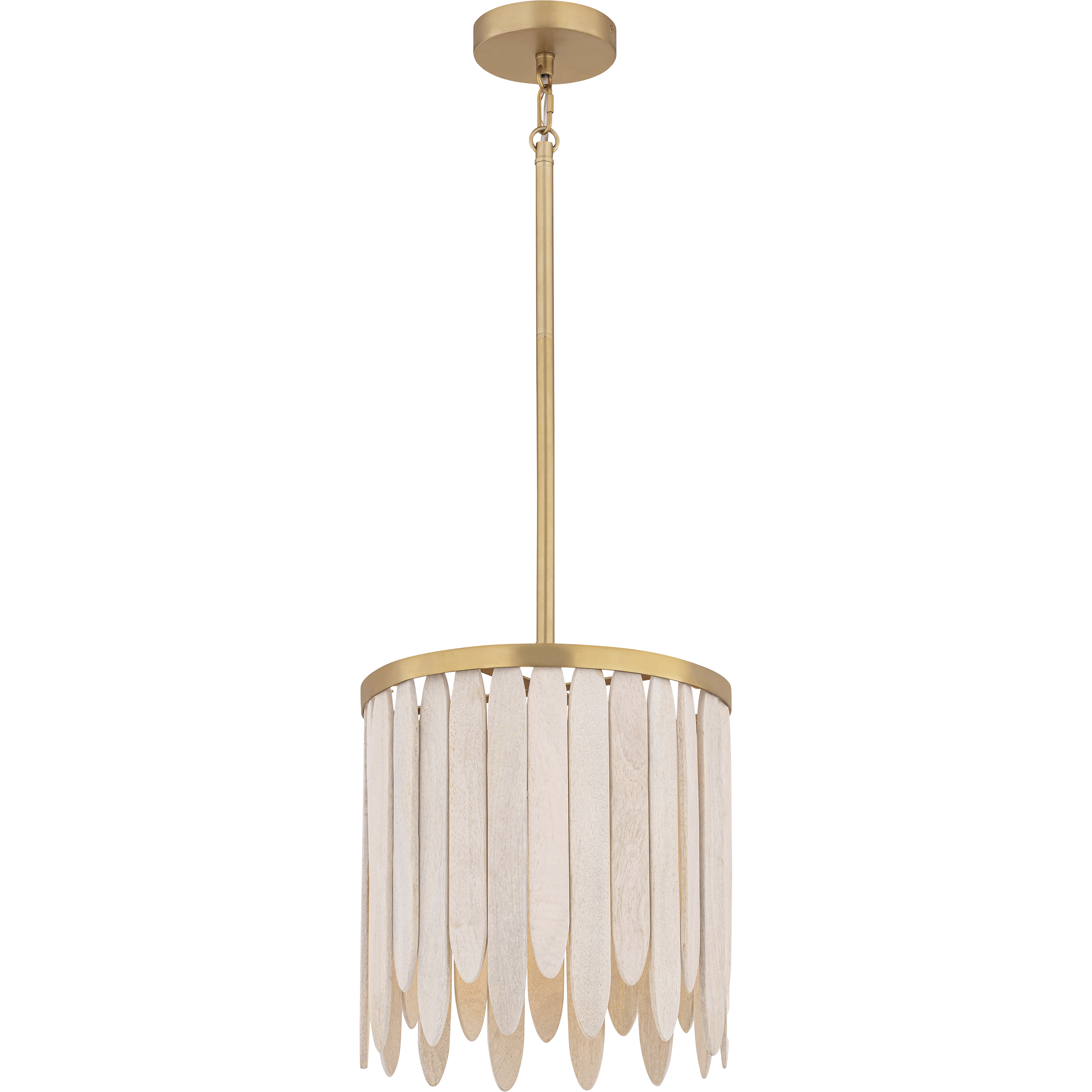 Marimba 1 Light 12 inch Weathered White Single Pendant Ceiling Light