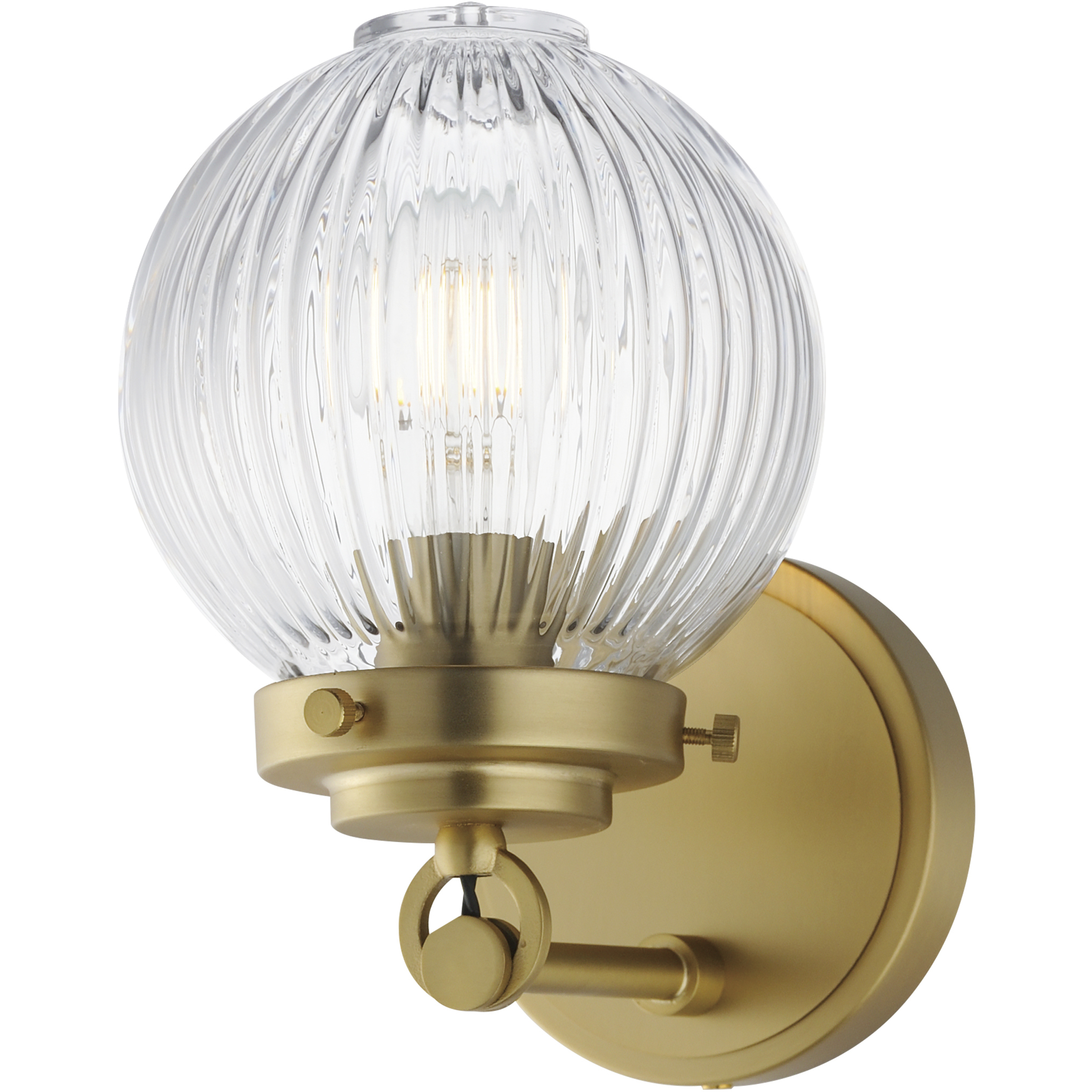 Kasbah 1 Light 6 inch Satin Brass Wall Sconce Wall Light