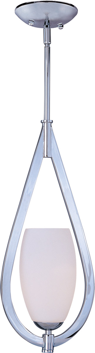 Elan 1 Light 8 inch Polished Chrome Mini Pendant Ceiling Light