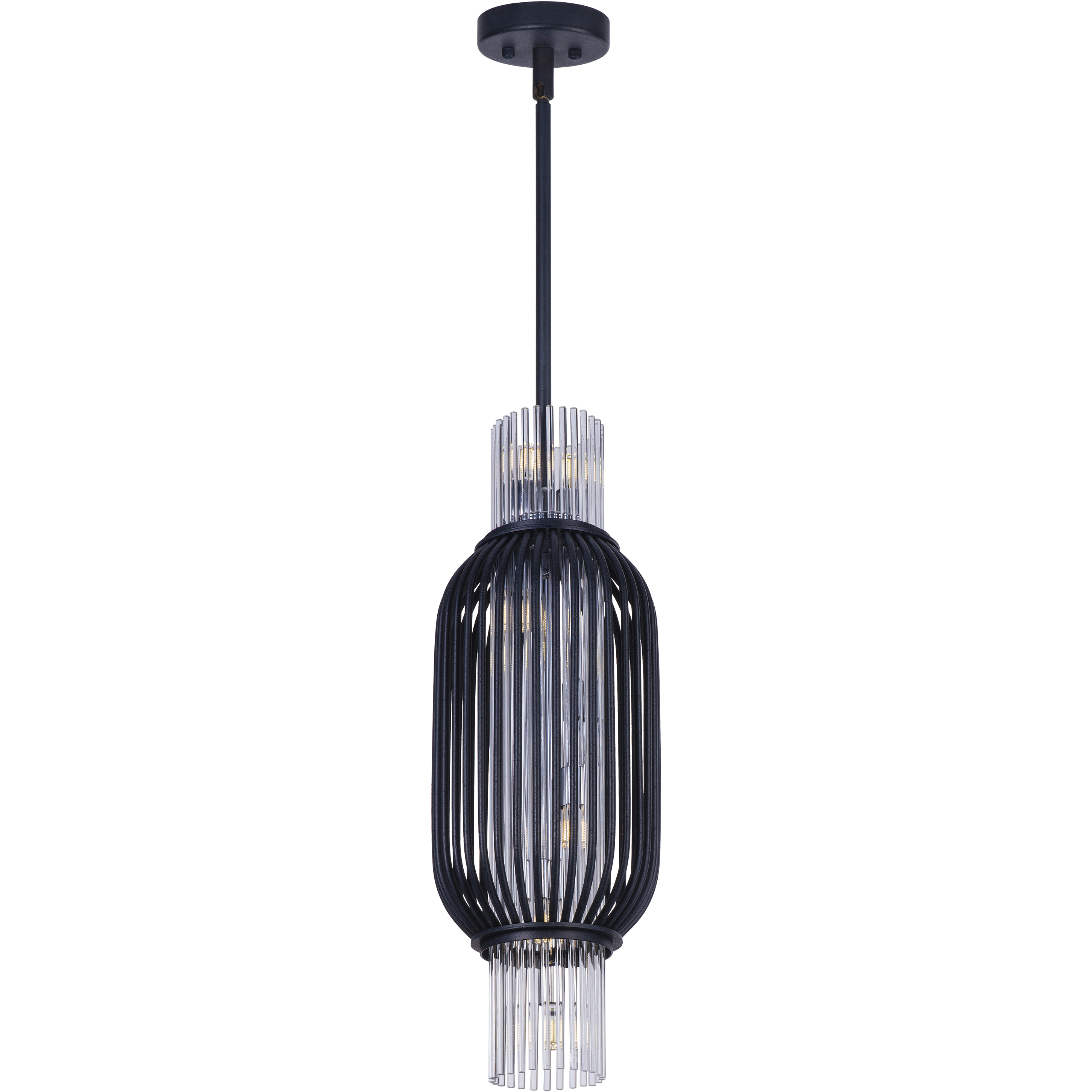 Aviary LED 9 inch Anthracite Single Pendant Ceiling Light