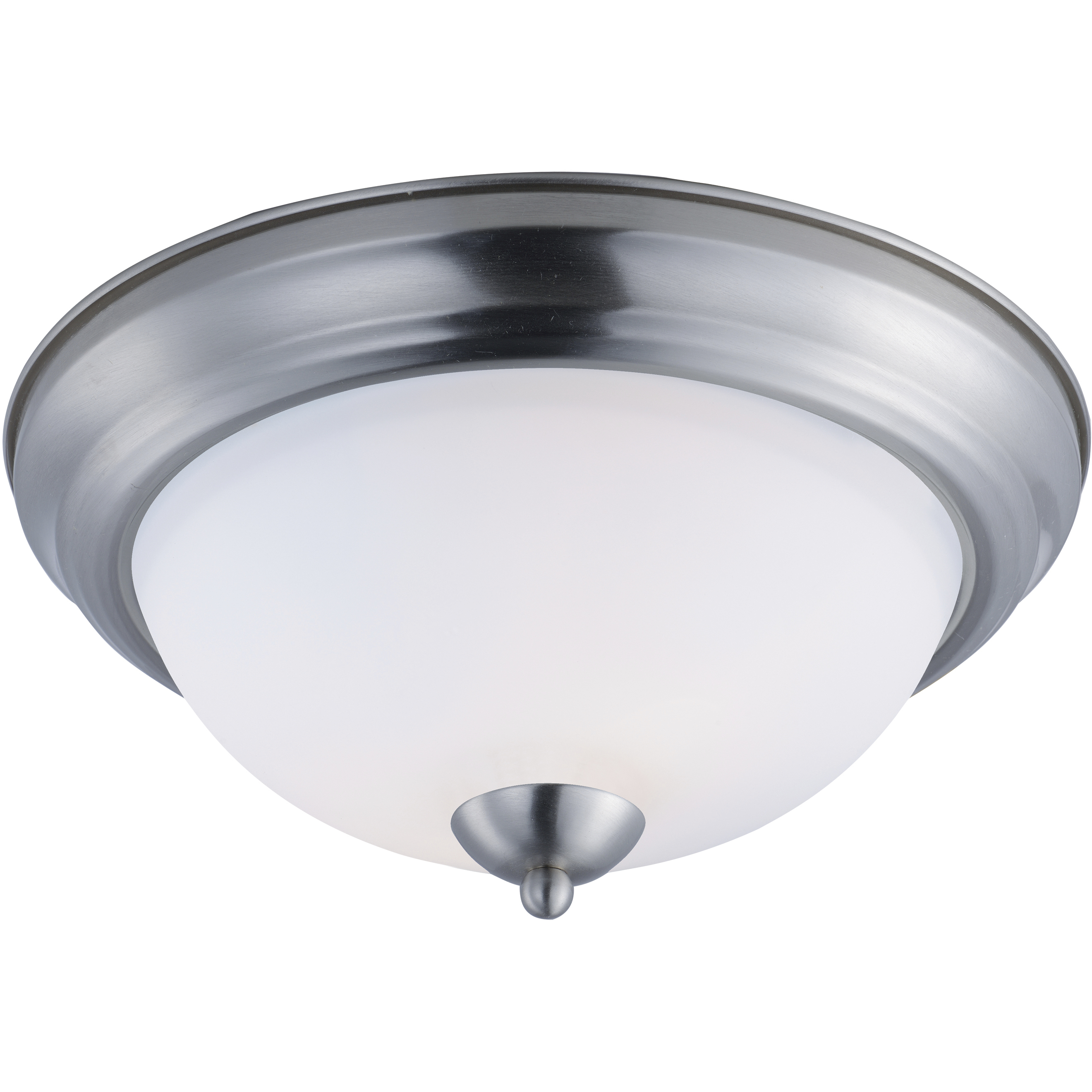 Taylor 2 Light 13.25 inch Satin Nickel Flush Mount Ceiling Light