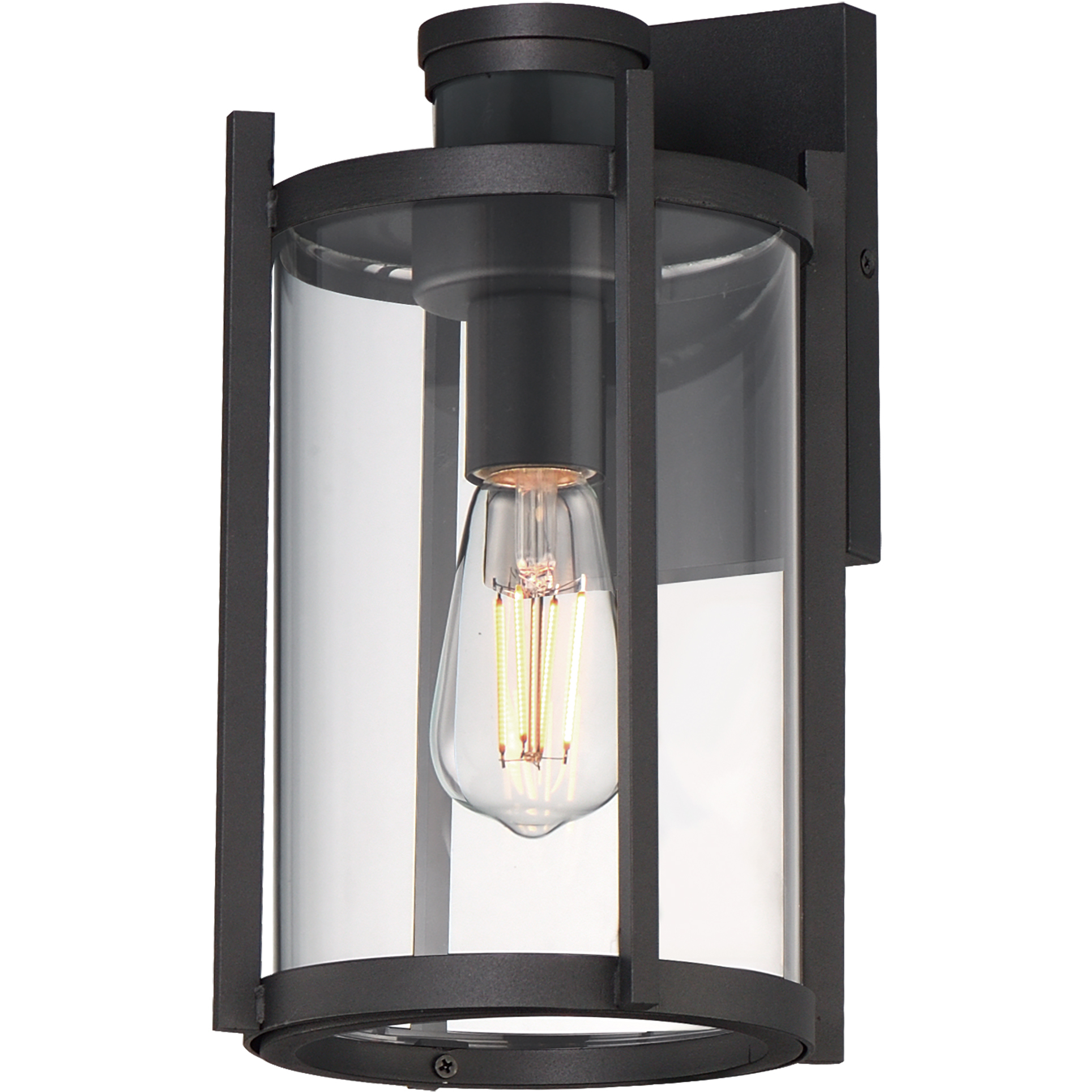 Belfry 1 Light 12 inch Black Outdoor Wall Mount