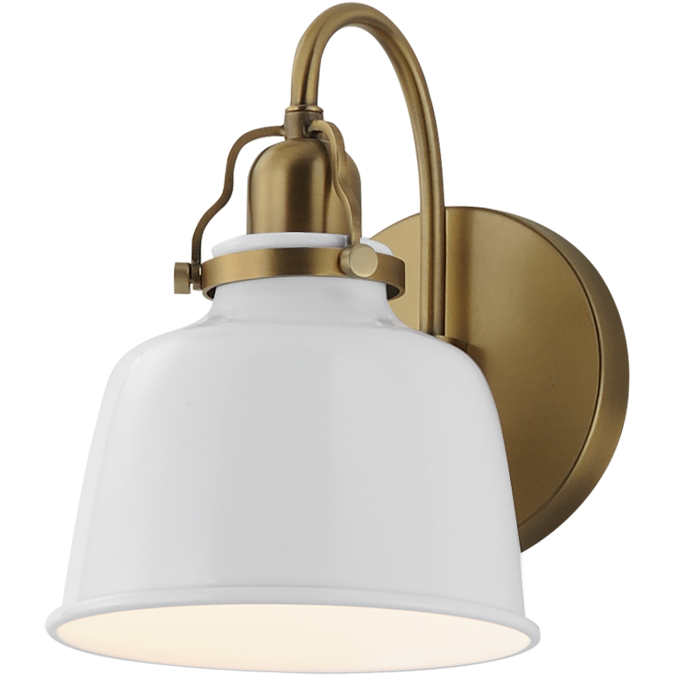 Hollis 1 Light 6.75 inch Natural Aged Brass Wall Sconce Wall Light