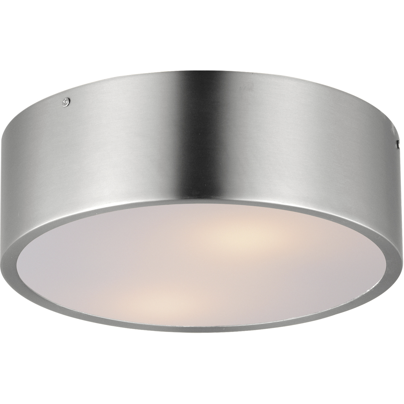 Tommy 2 Light 12 inch Satin Nickel Flush Mount Ceiling Light