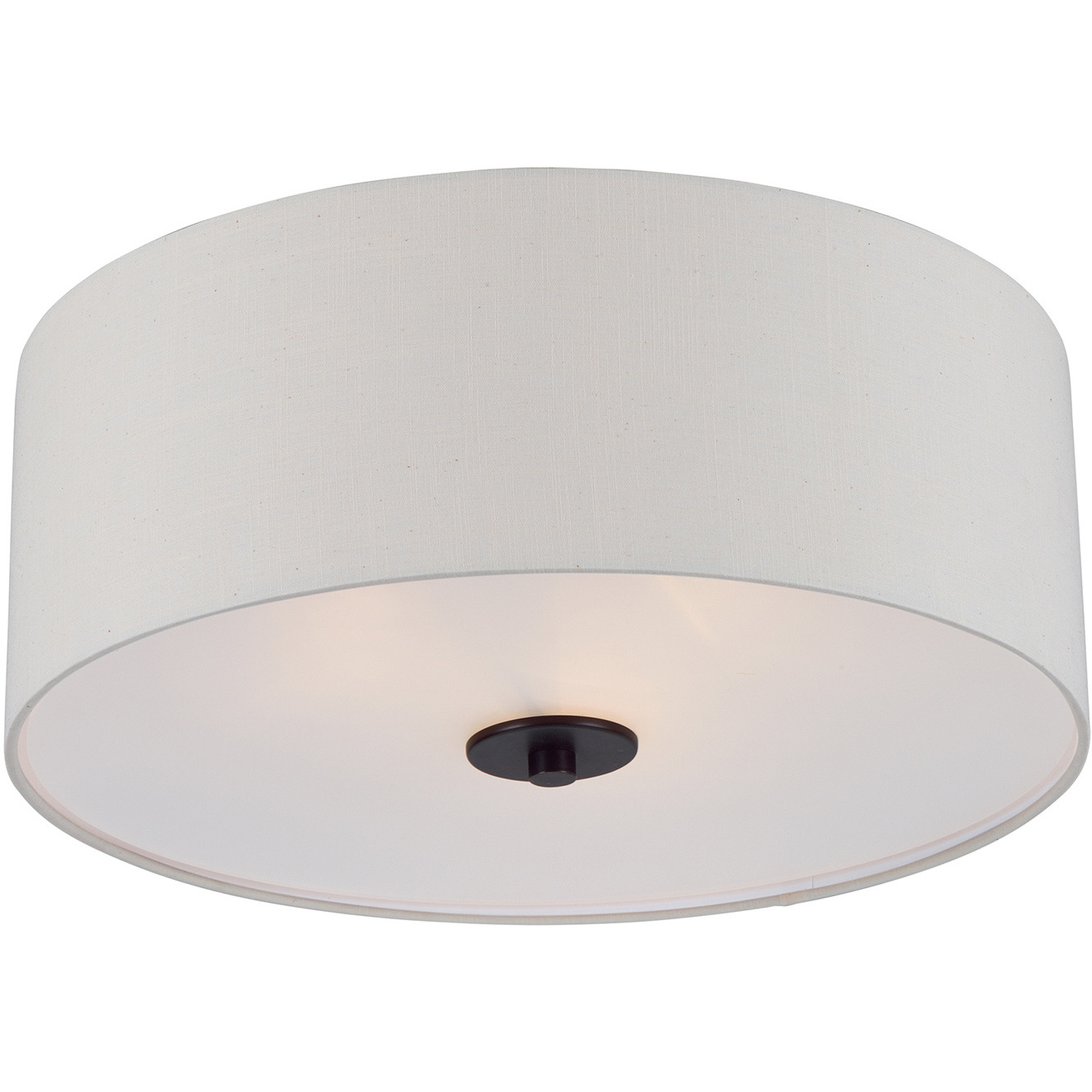 Bongo 3 Light 18 inch Oil Rubbed Bronze Flush Mount Ceiling Light