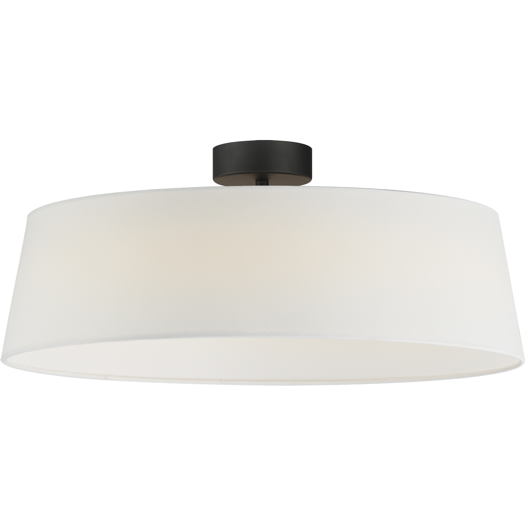 Paramount LED 21.25 inch Black Flush Mount Ceiling Light